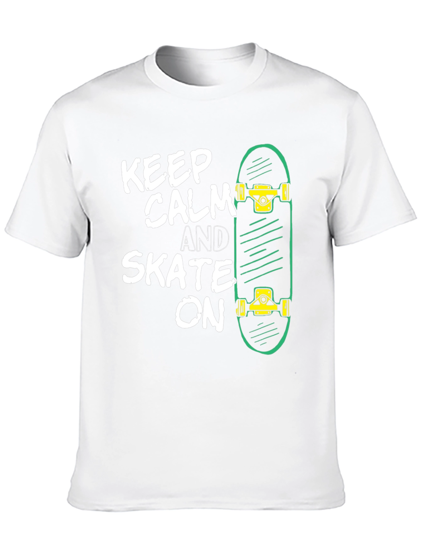 Keep Calm and Skate On T-Shirt