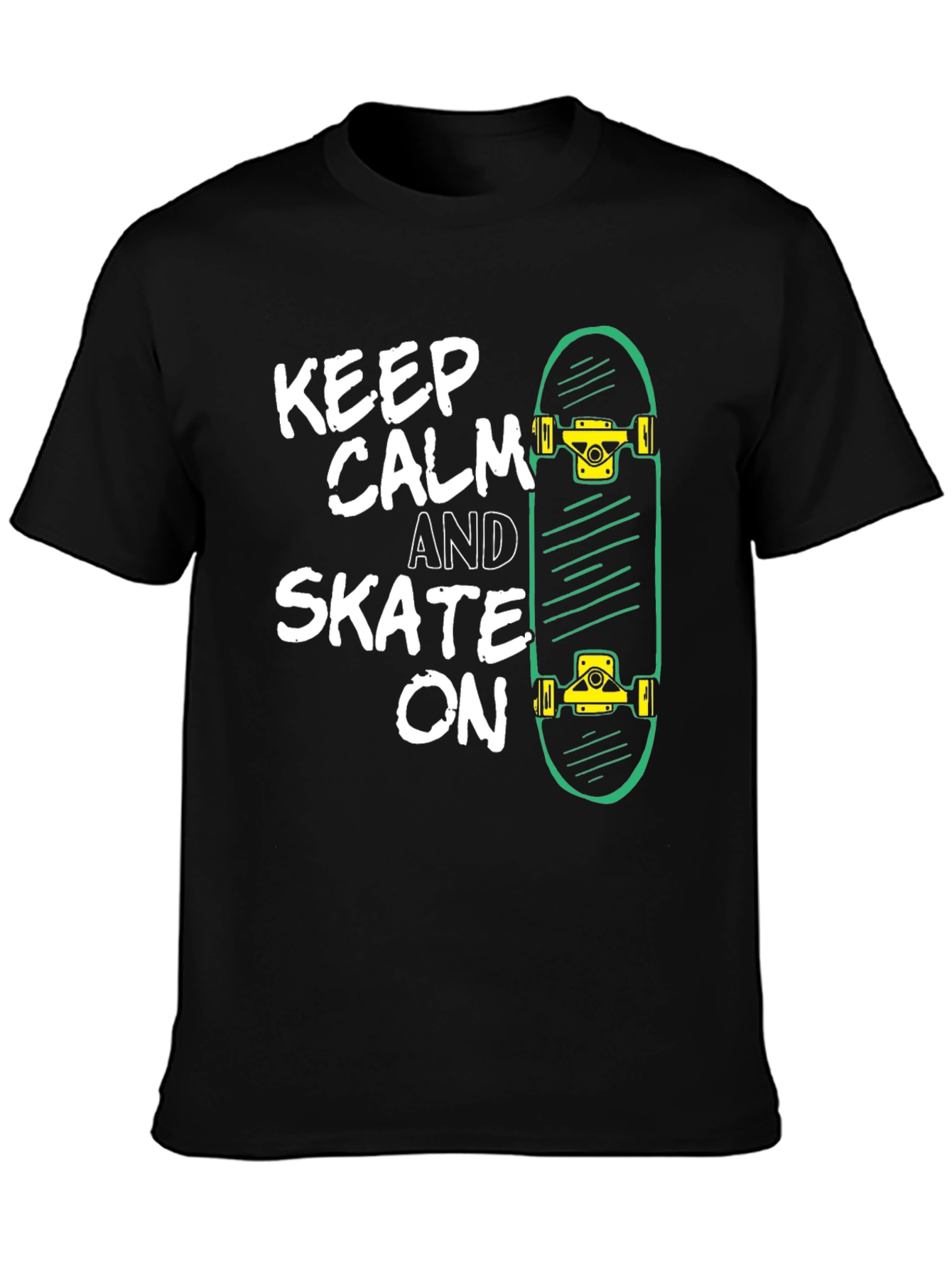 Keep Calm and Skate On T-Shirt