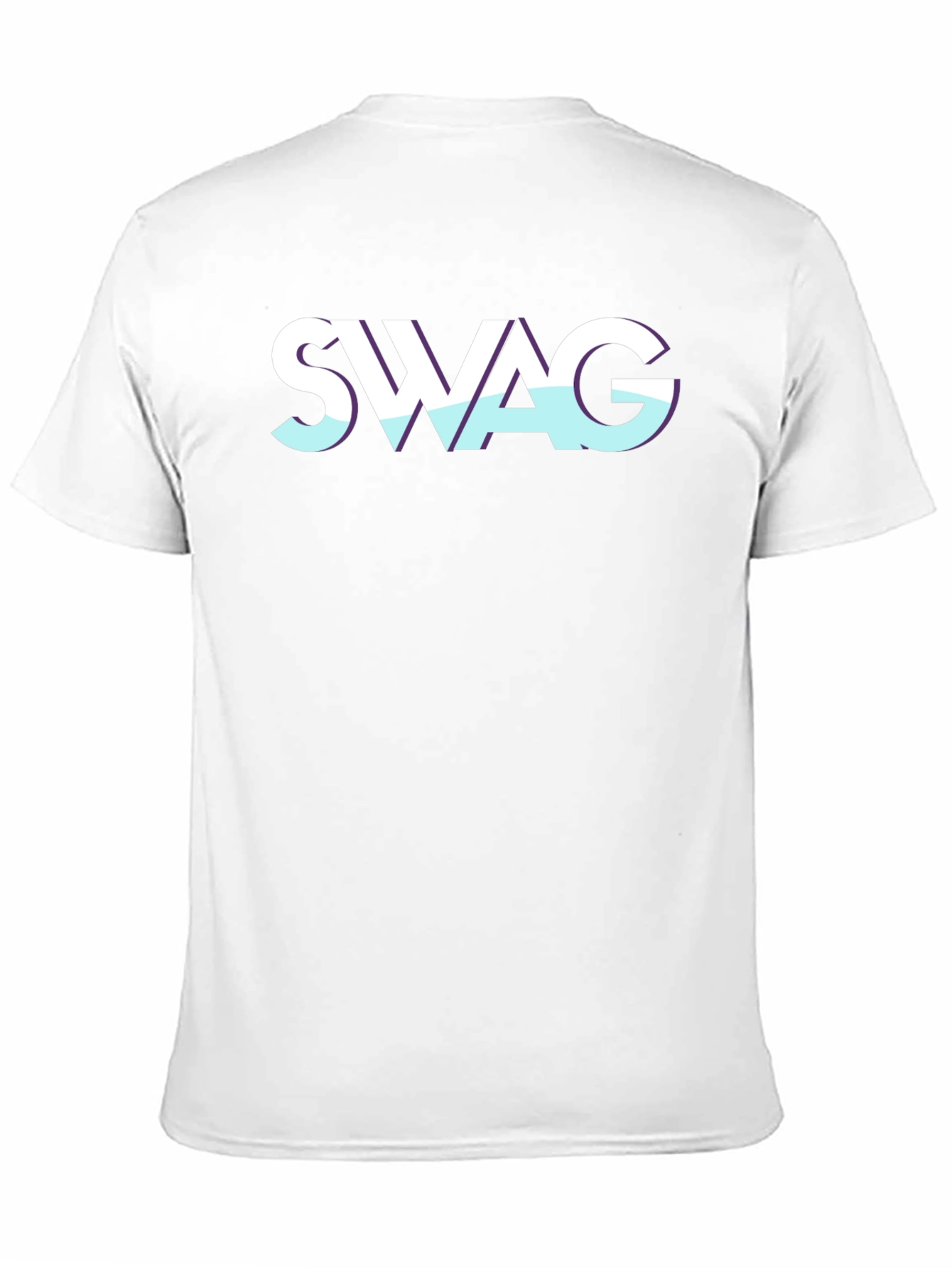 Swag Graphic Tee - Cool Black T-Shirt