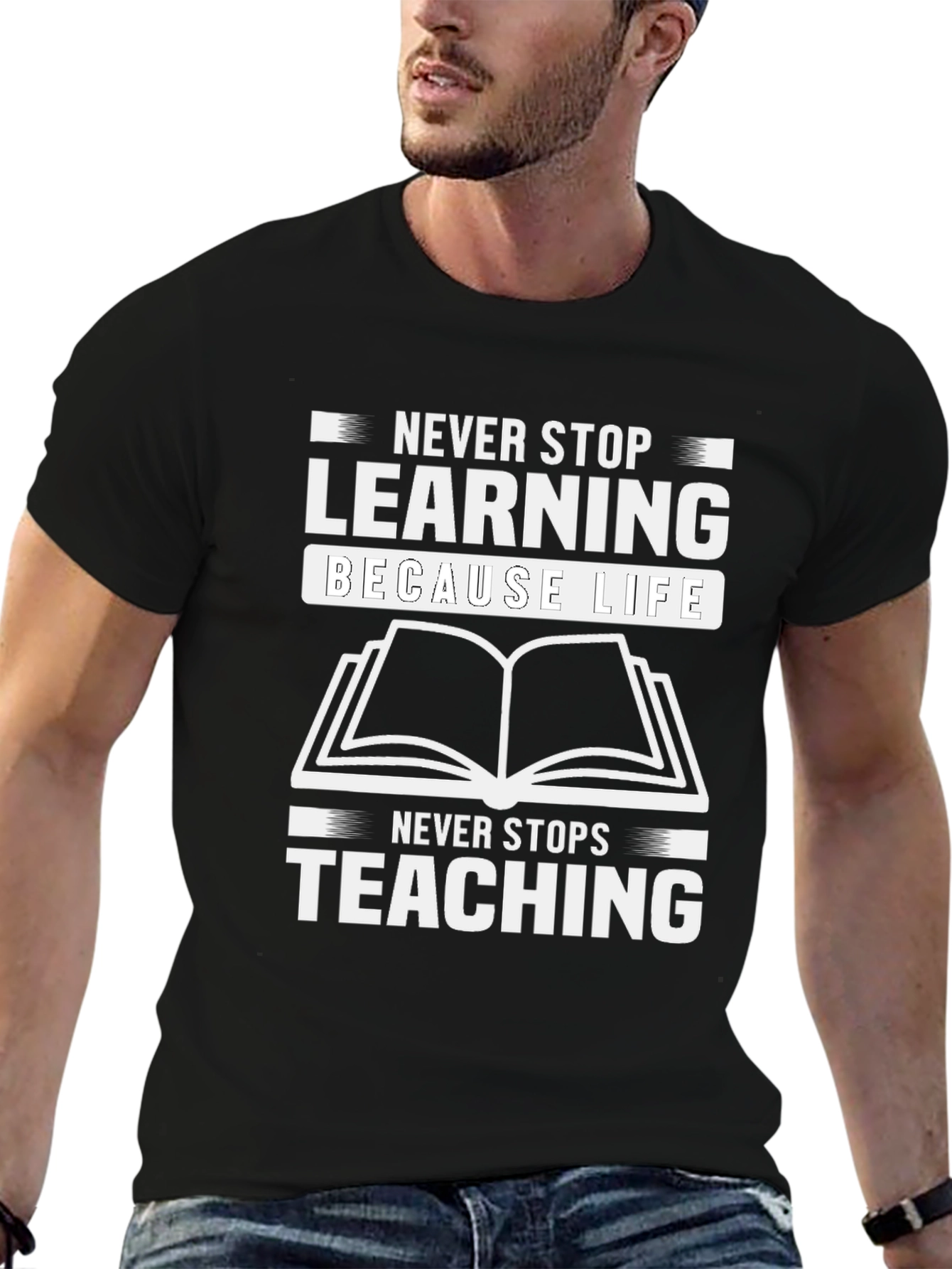 Never Stop Learning T-Shirt