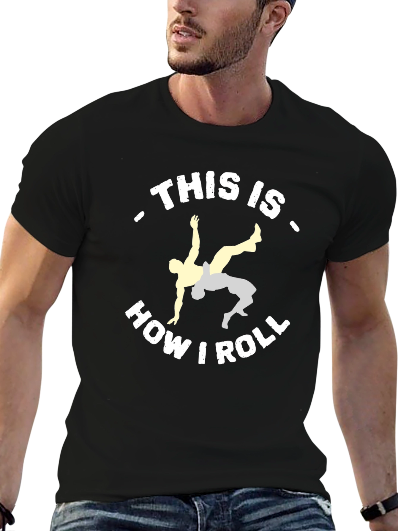 This Is How I Roll Wrestling T-Shirt