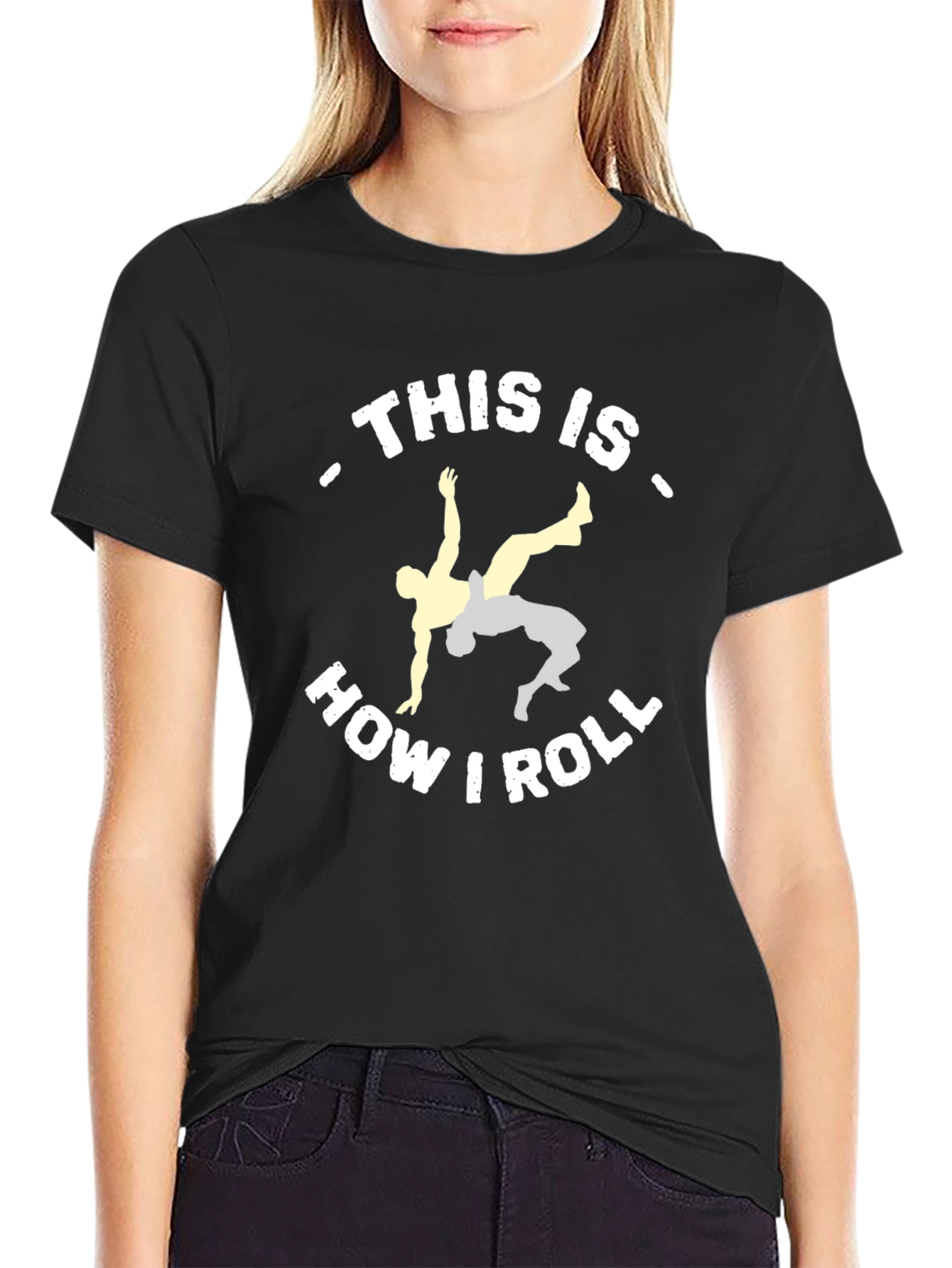 This Is How I Roll Wrestling T-Shirt