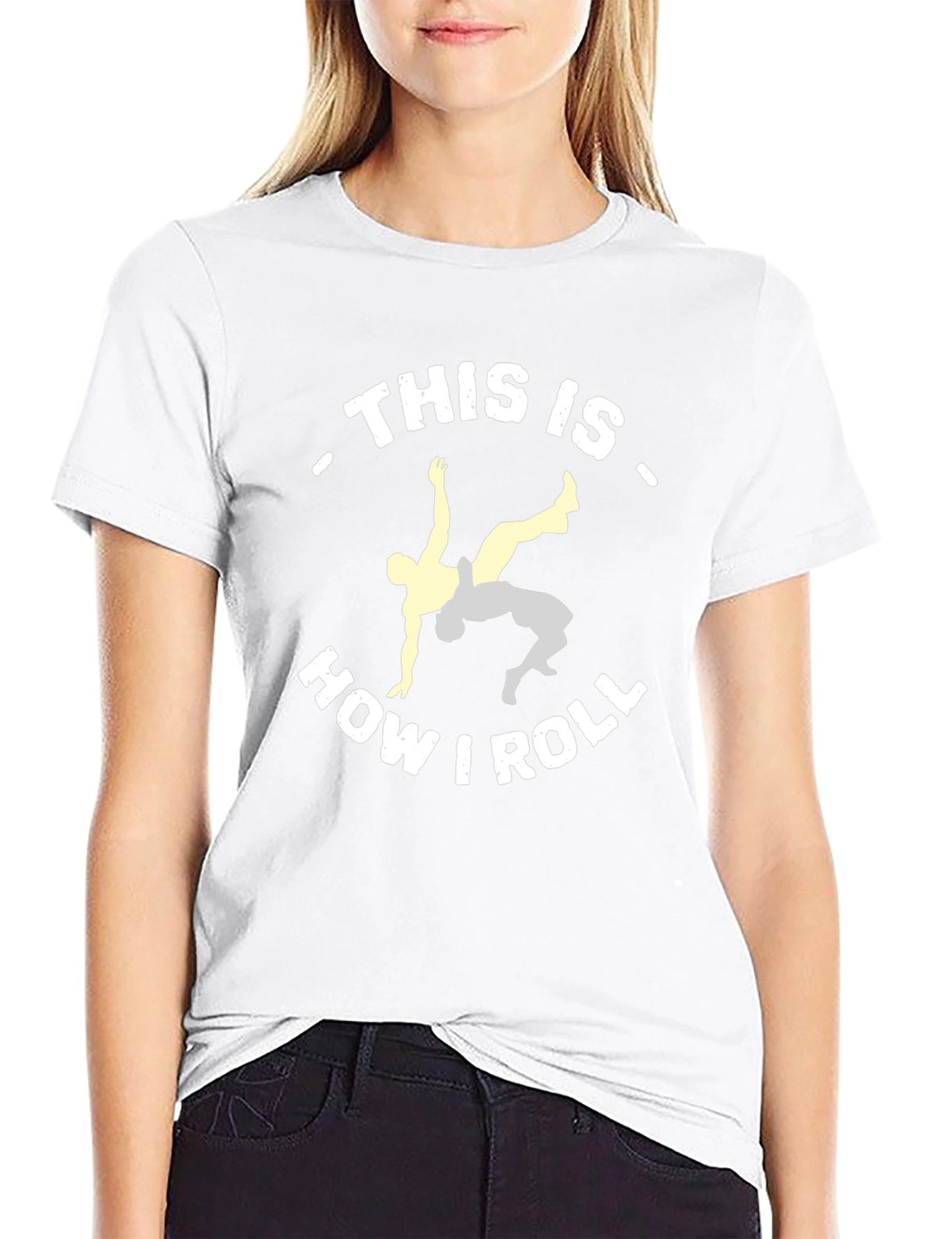 This Is How I Roll Wrestling T-Shirt