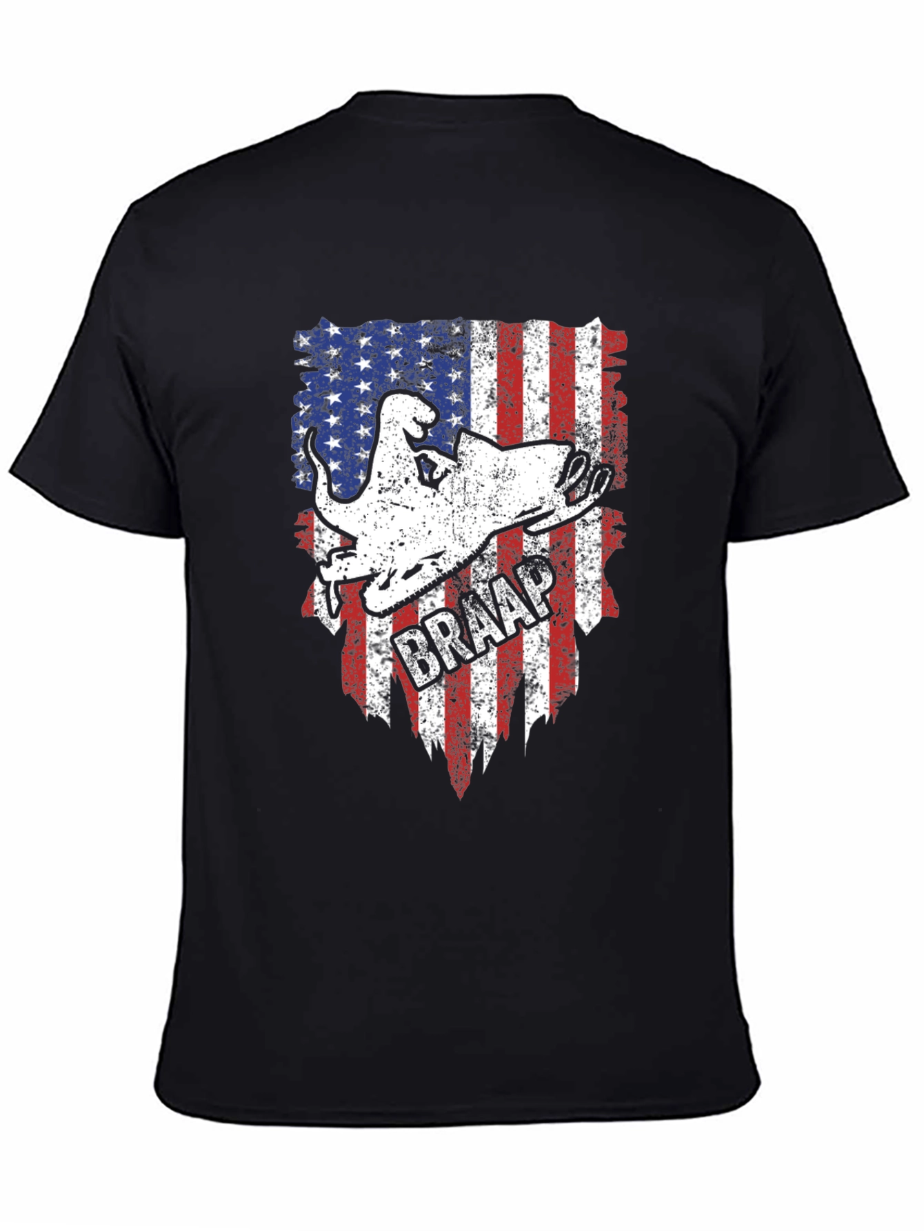 Patriotic Snowmobile T-Shirt