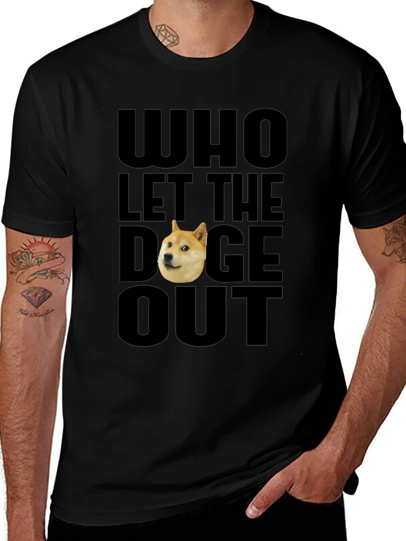 Who Let The Doge Out T-Shirt