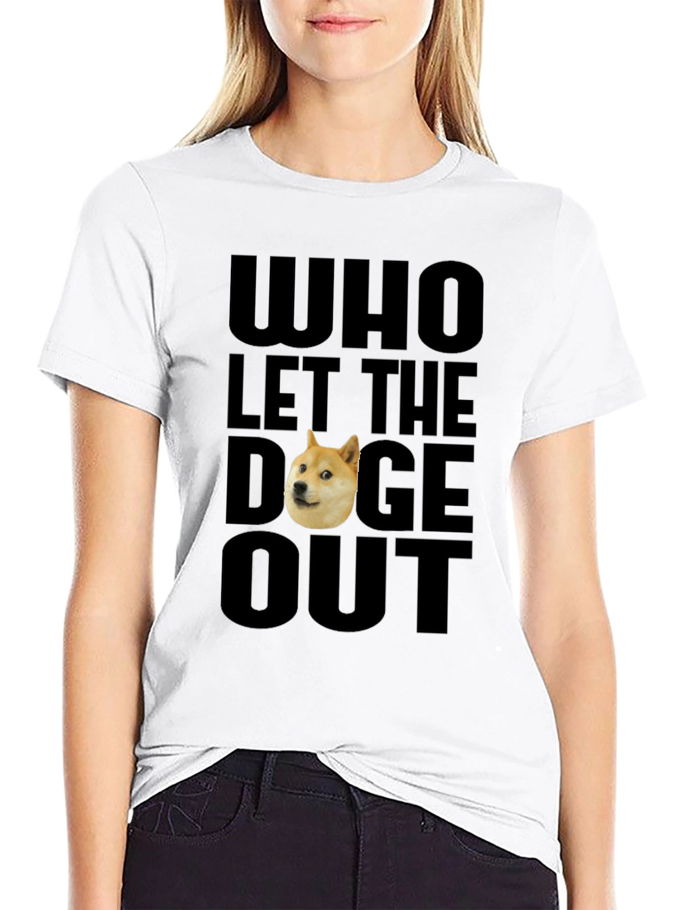 Who Let The Doge Out T-Shirt