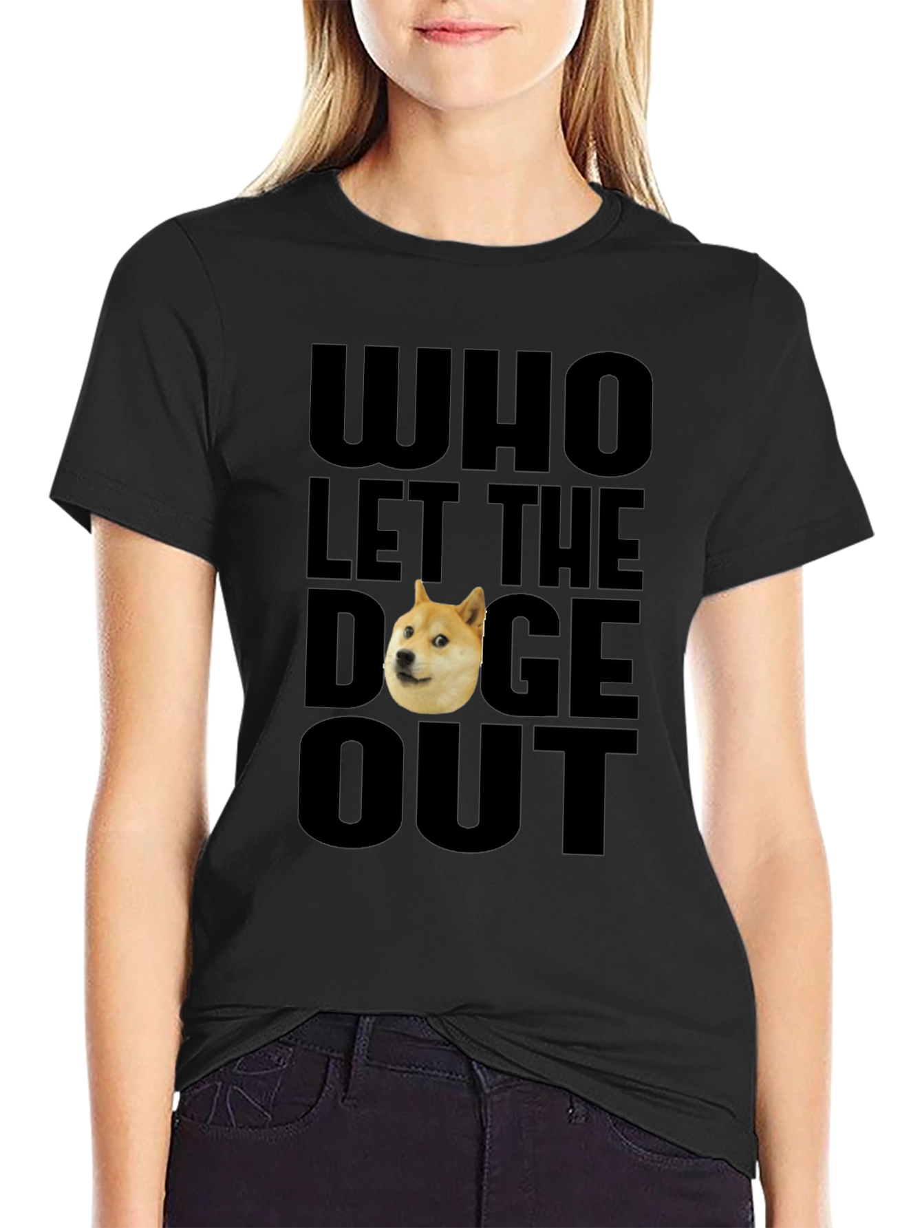 Who Let The Doge Out T-Shirt