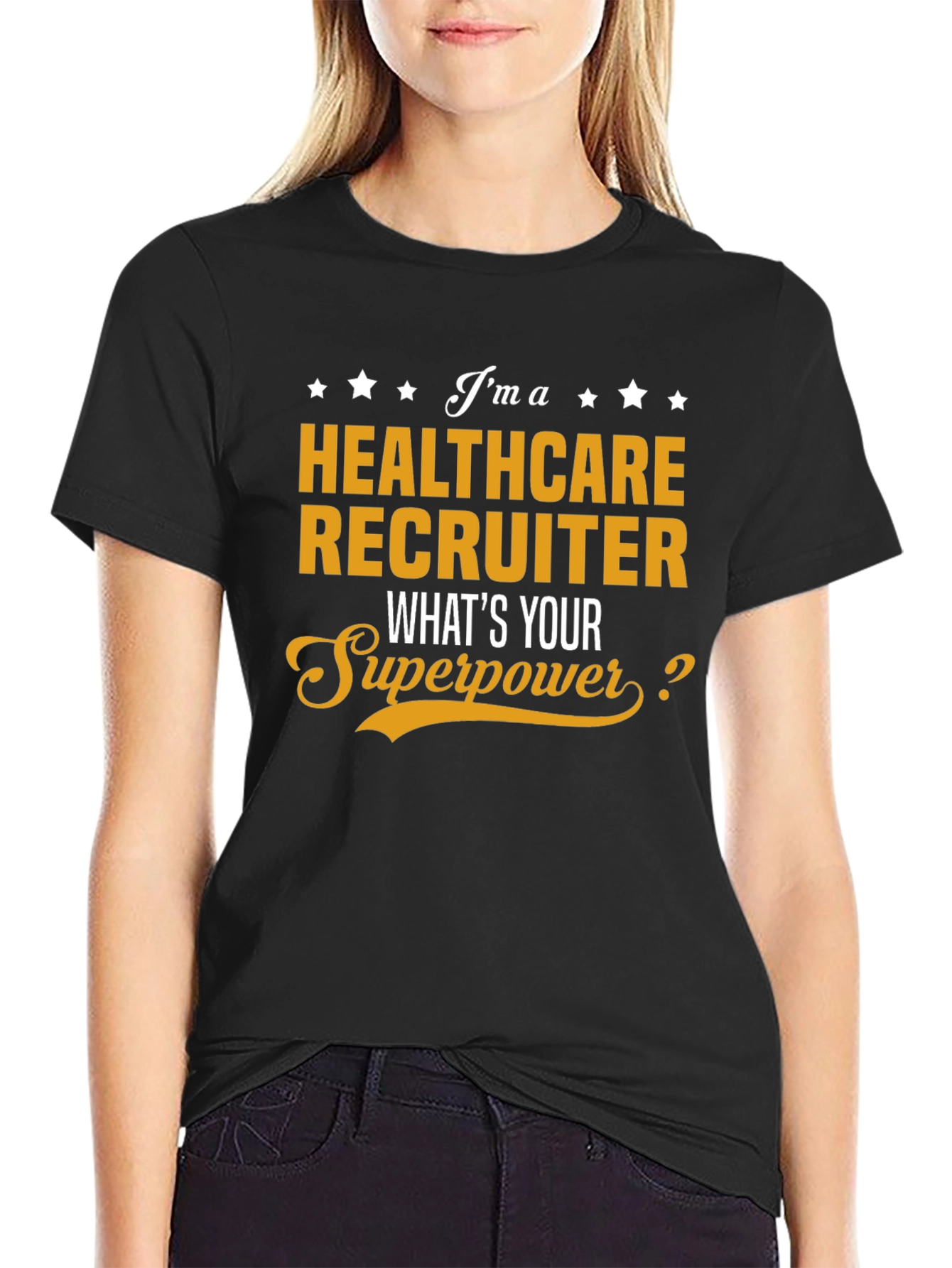 Healthcare Recruiter Superpower T-Shirt