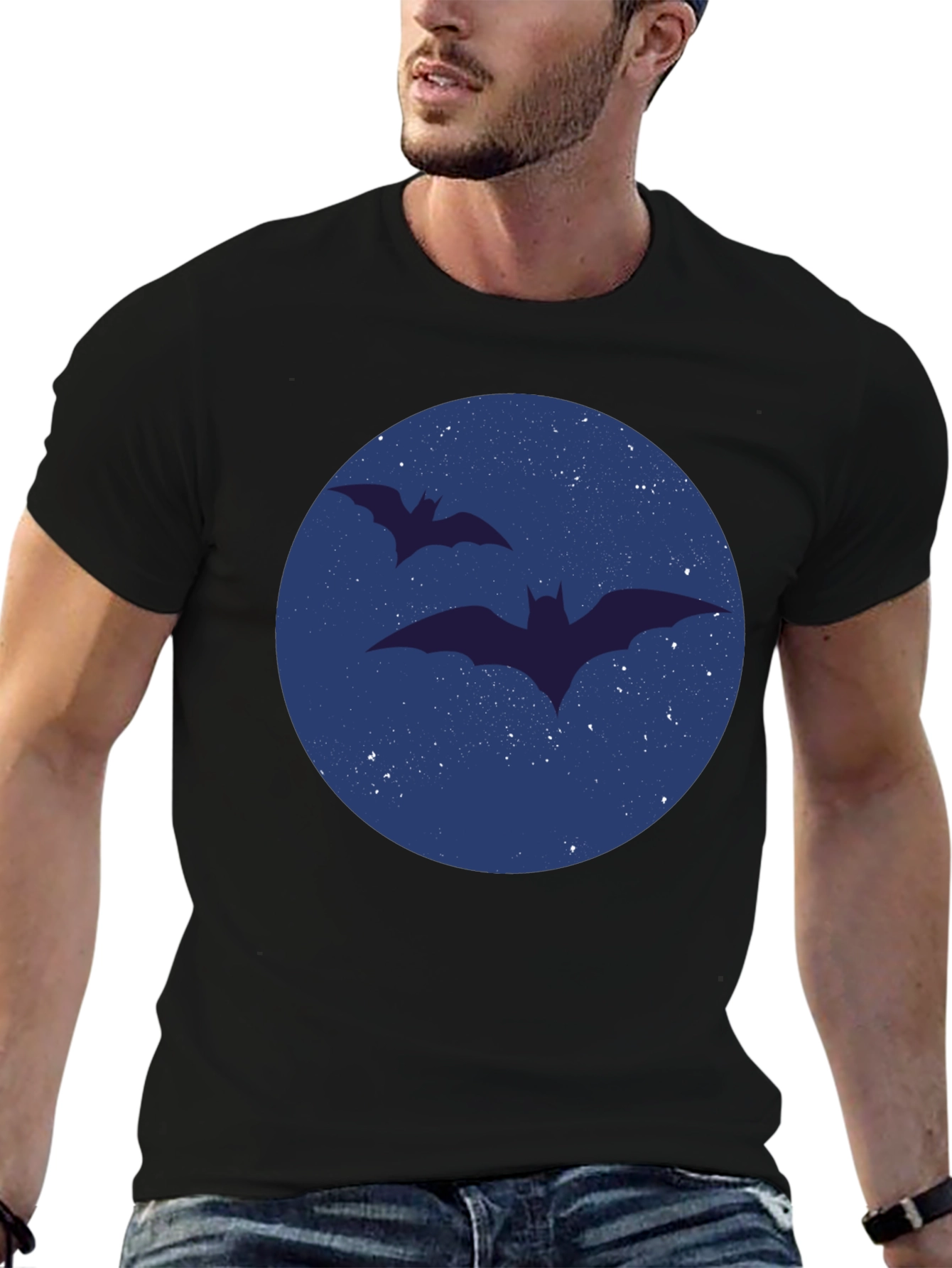 Midnight Bats Graphic Tee