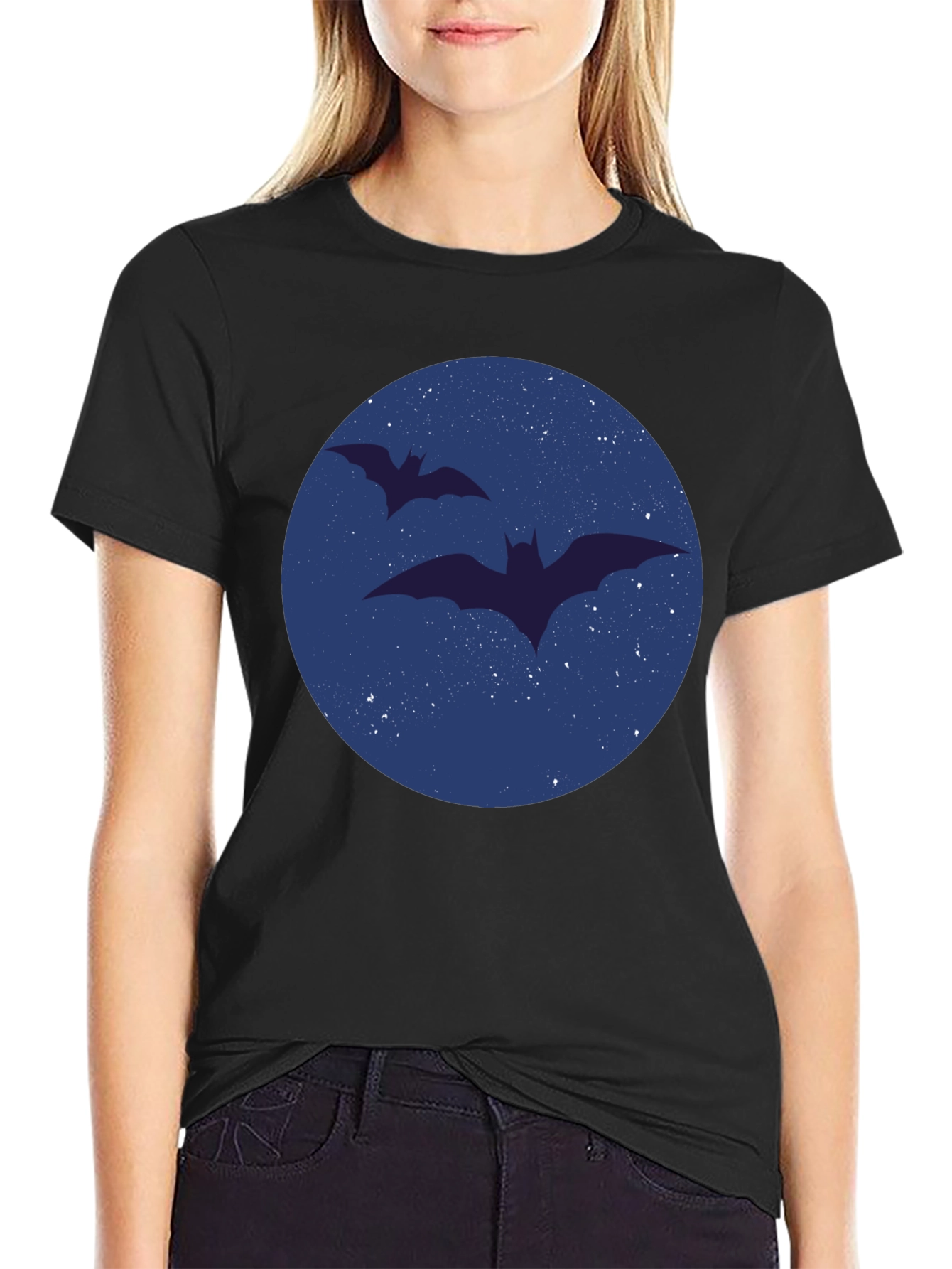 Midnight Bats Graphic Tee
