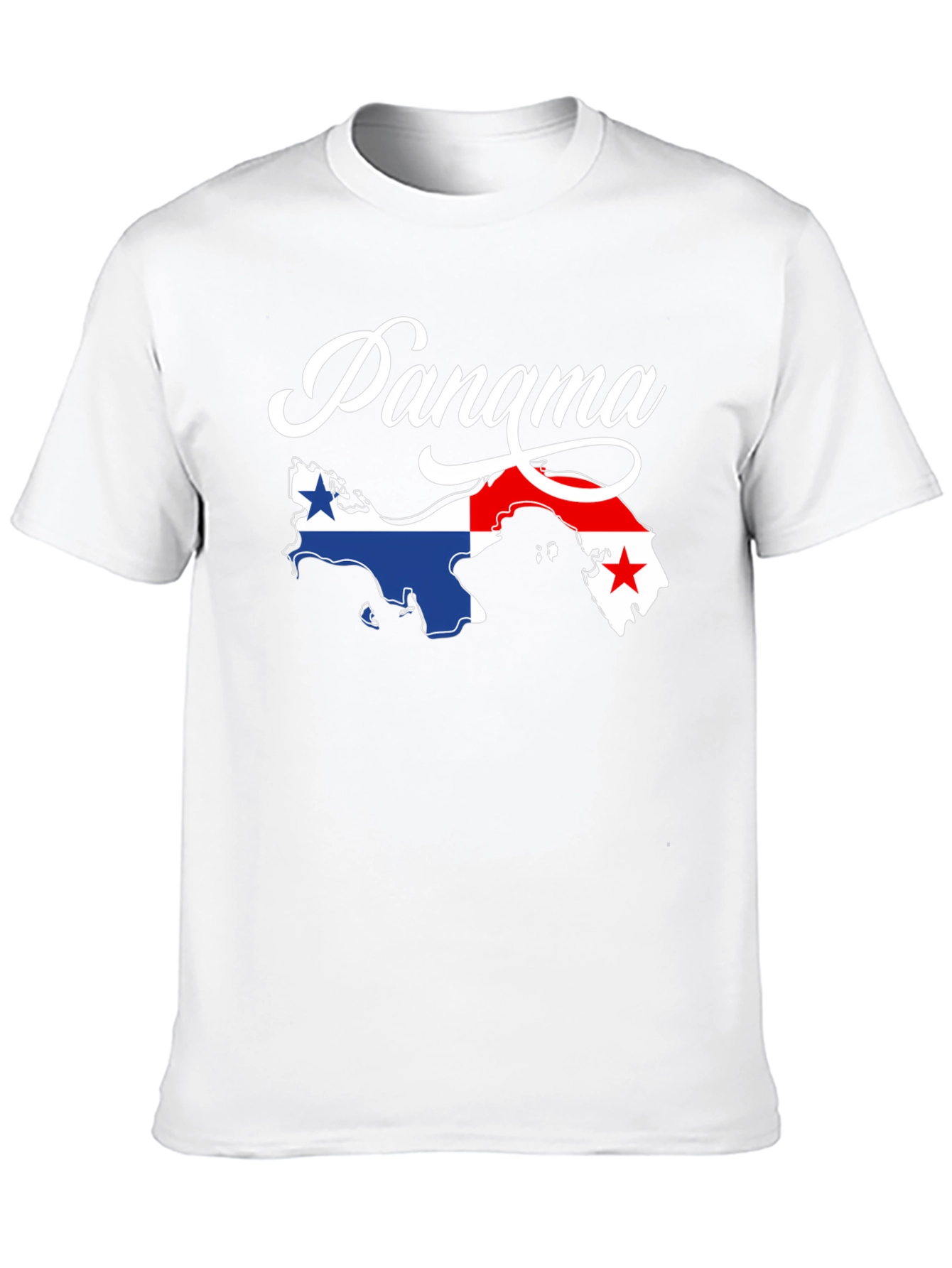 Panama Flag Map T-Shirt