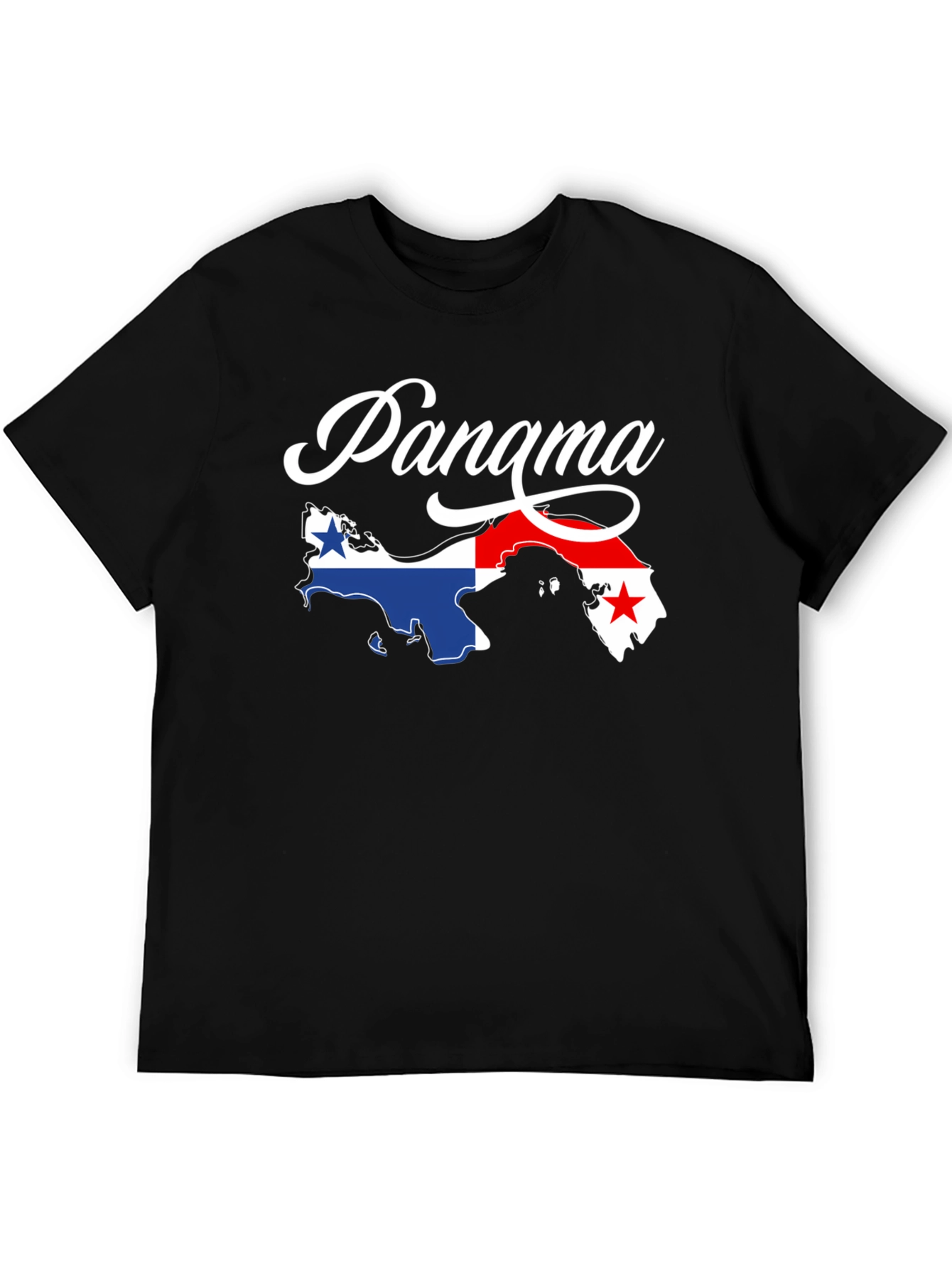 Panama Flag Map T-Shirt