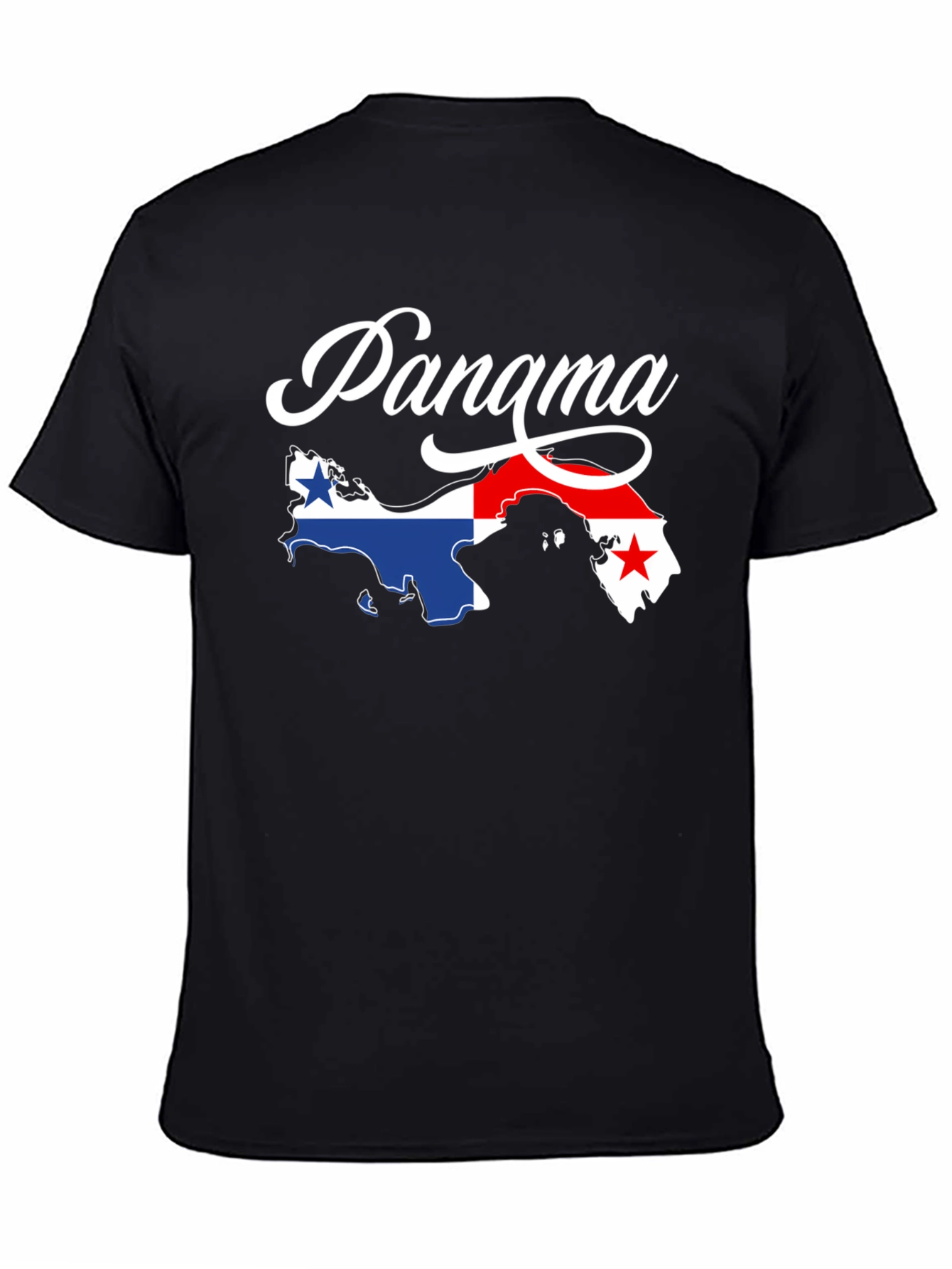 Panama Flag Map T-Shirt