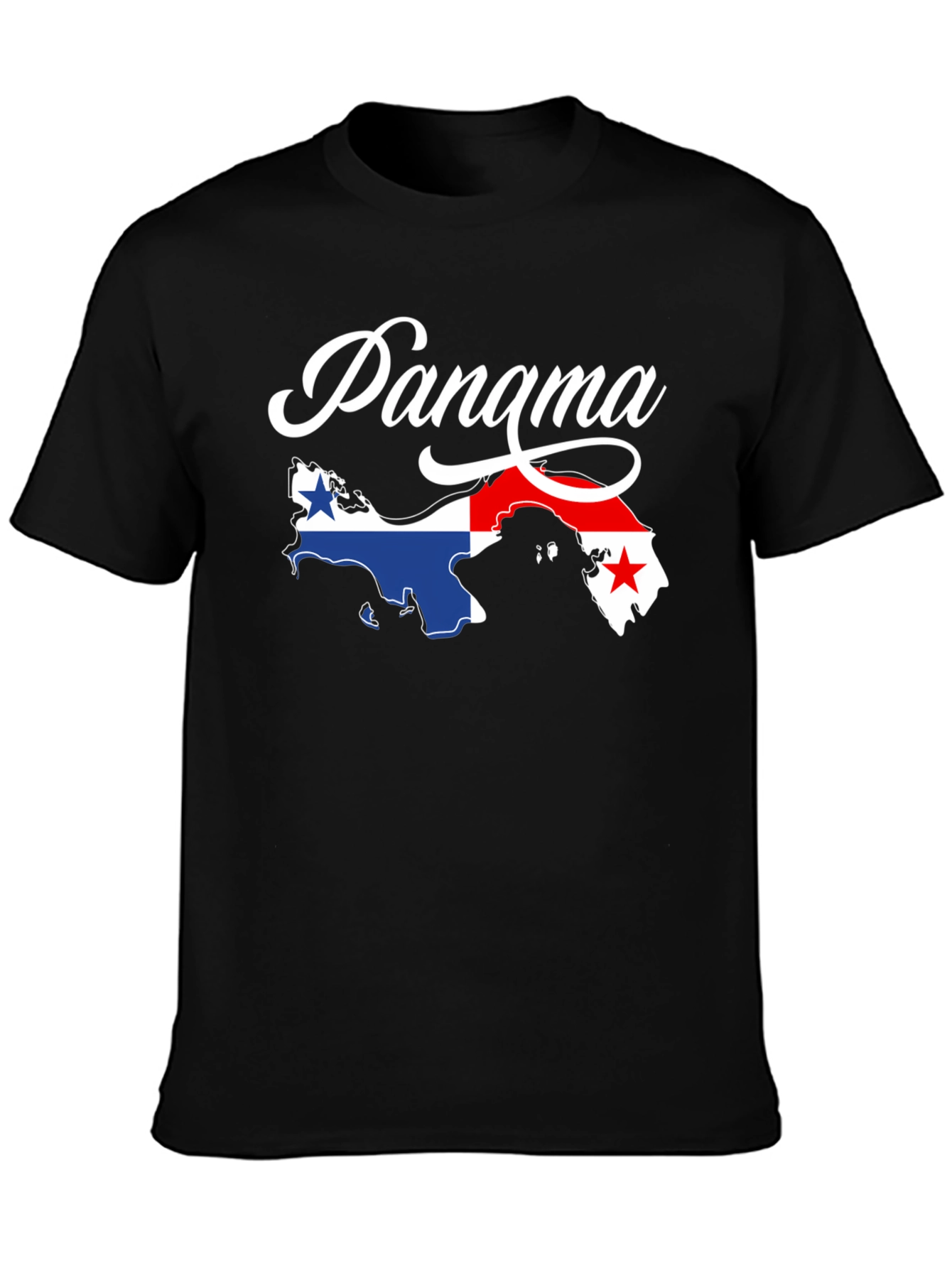 Panama Flag Map T-Shirt