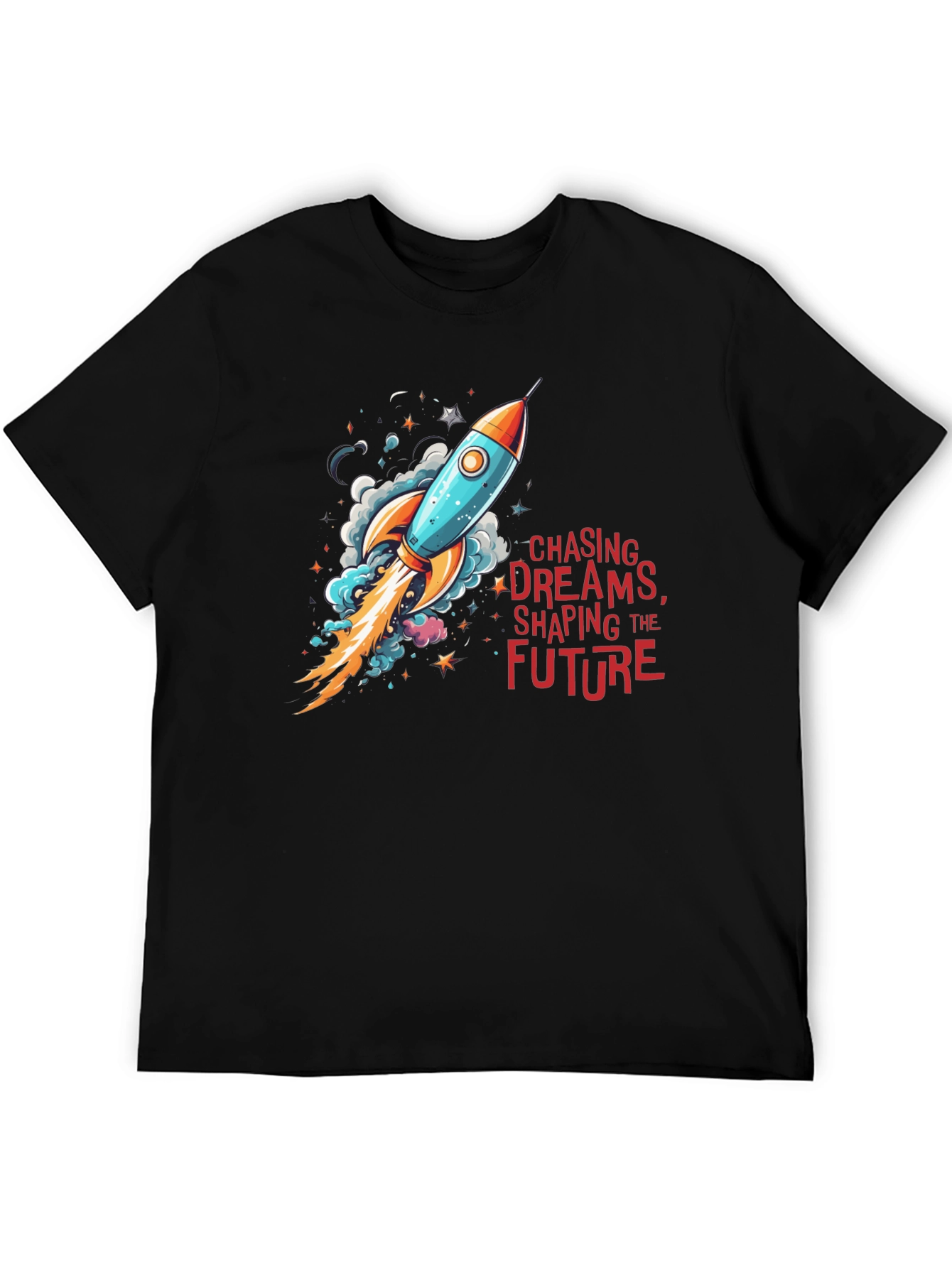Chase Dreams Rocket Graphic Tee