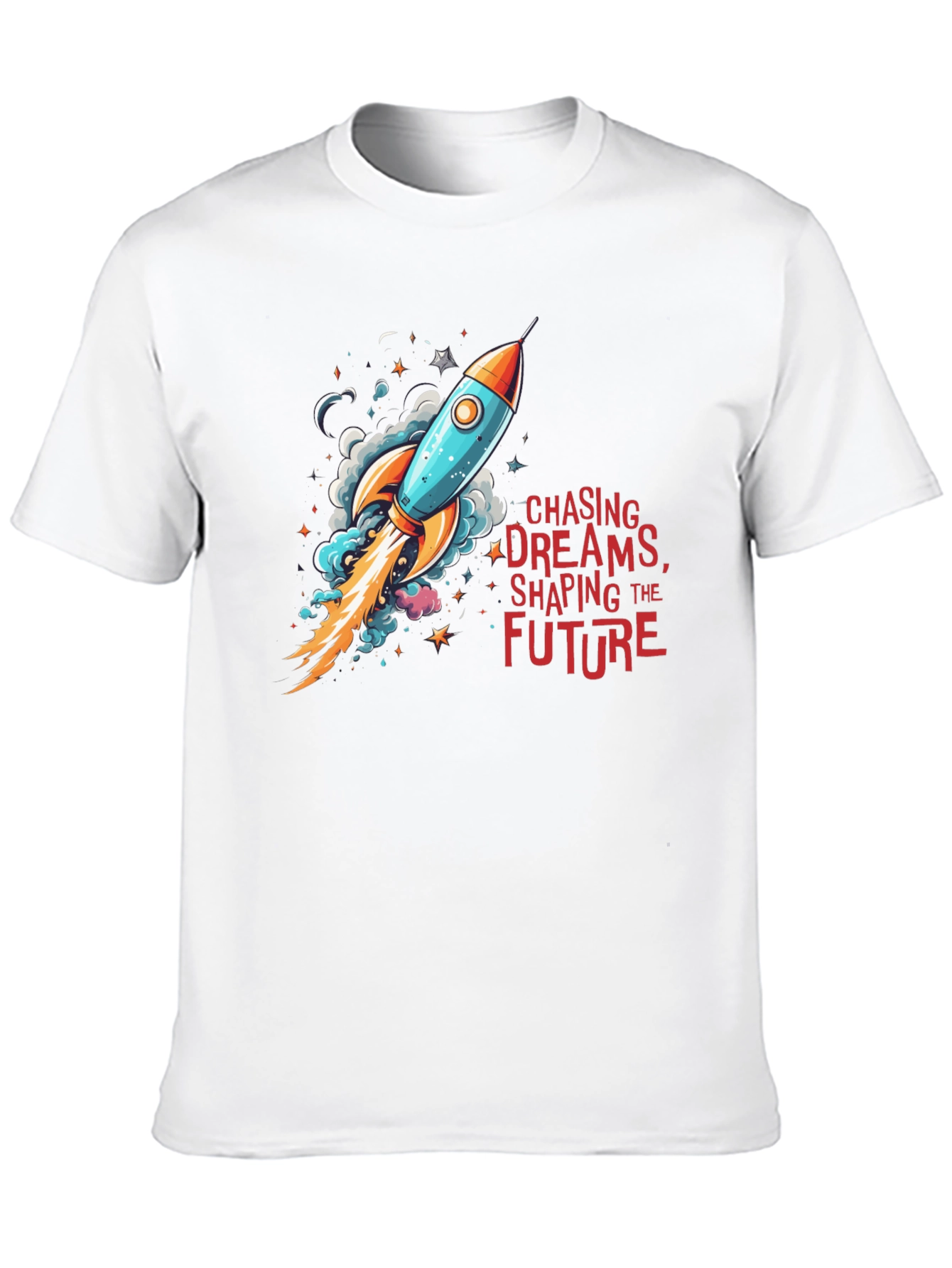 Chase Dreams Rocket Graphic Tee