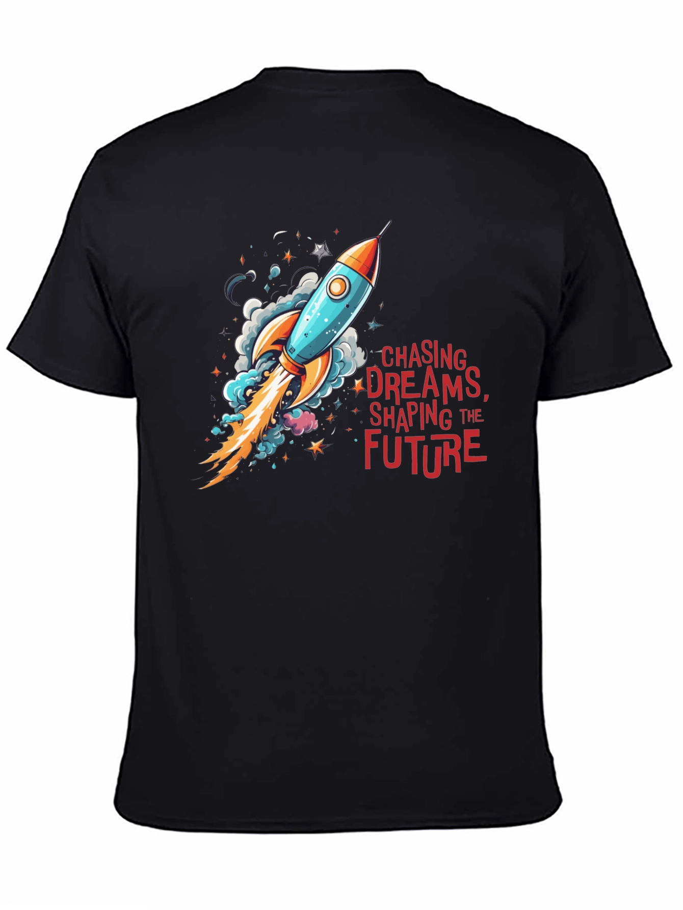 Chase Dreams Rocket Graphic Tee