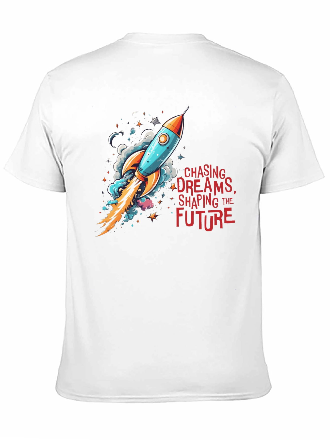 Chase Dreams Rocket Graphic Tee