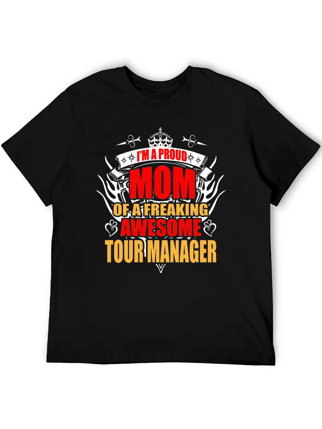 Proud Mom of a Tour Manager Graphic T-Shirt