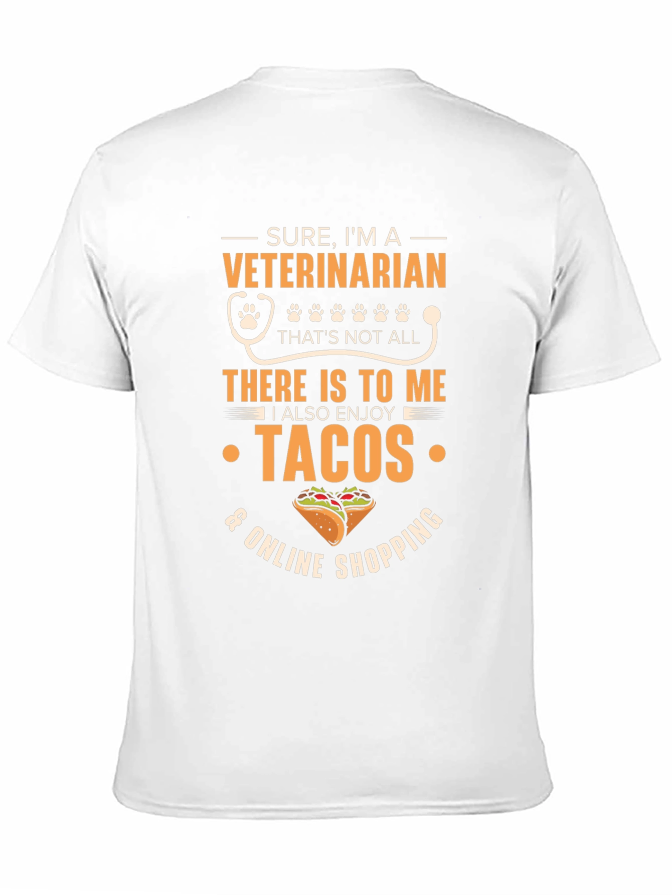 Veterinarian Tacos & Online Shopping T-Shirt