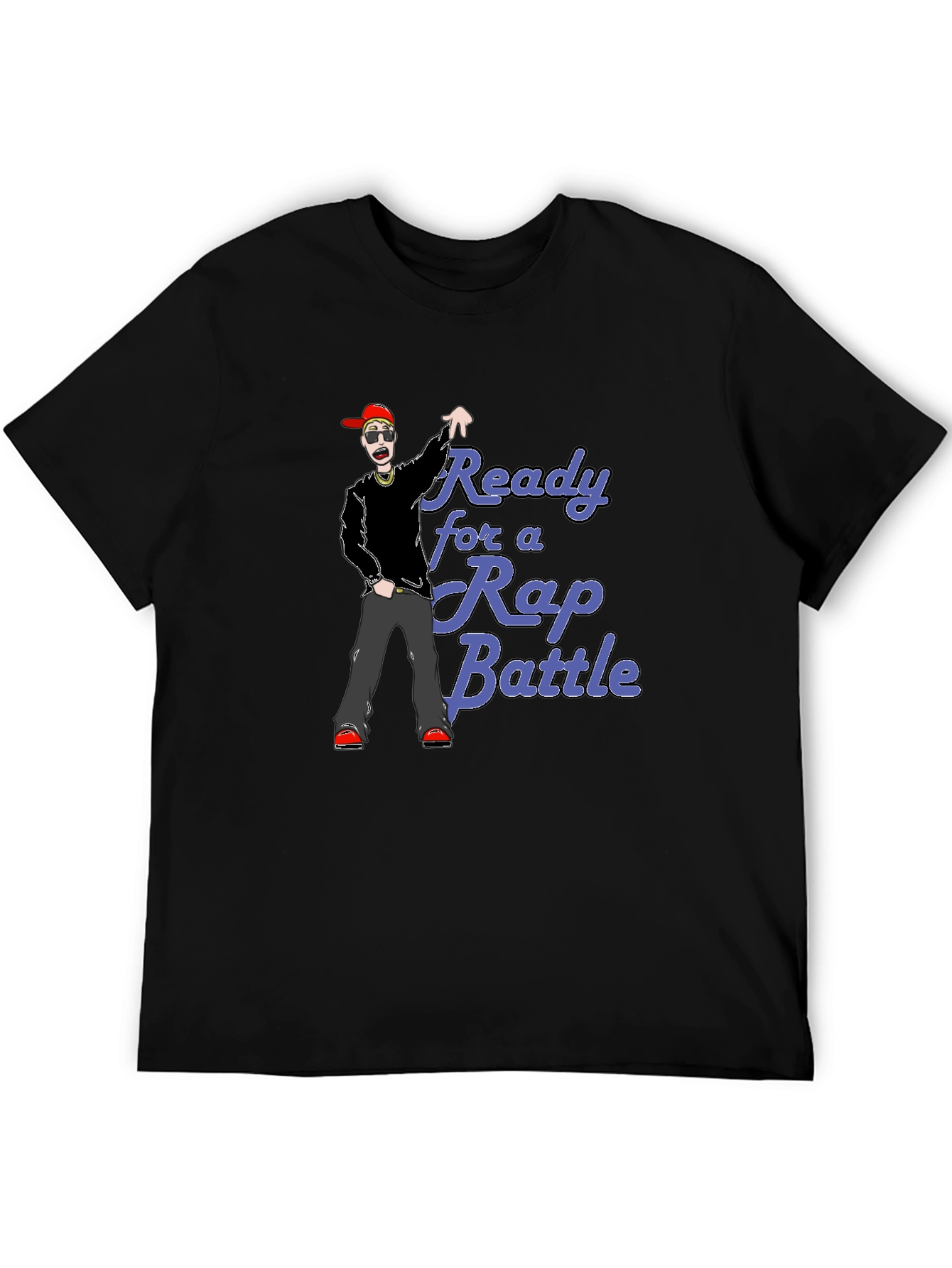 Ready for a Rap Battle Graphic T-Shirt