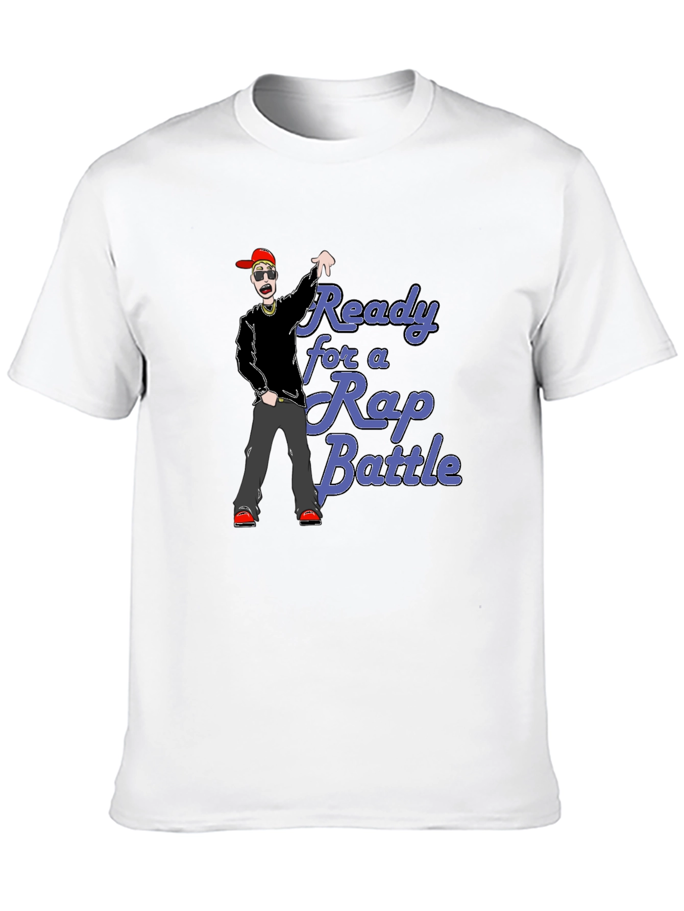 Ready for a Rap Battle Graphic T-Shirt