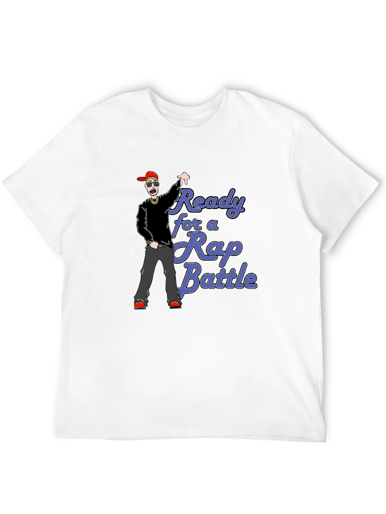 Ready for a Rap Battle Graphic T-Shirt