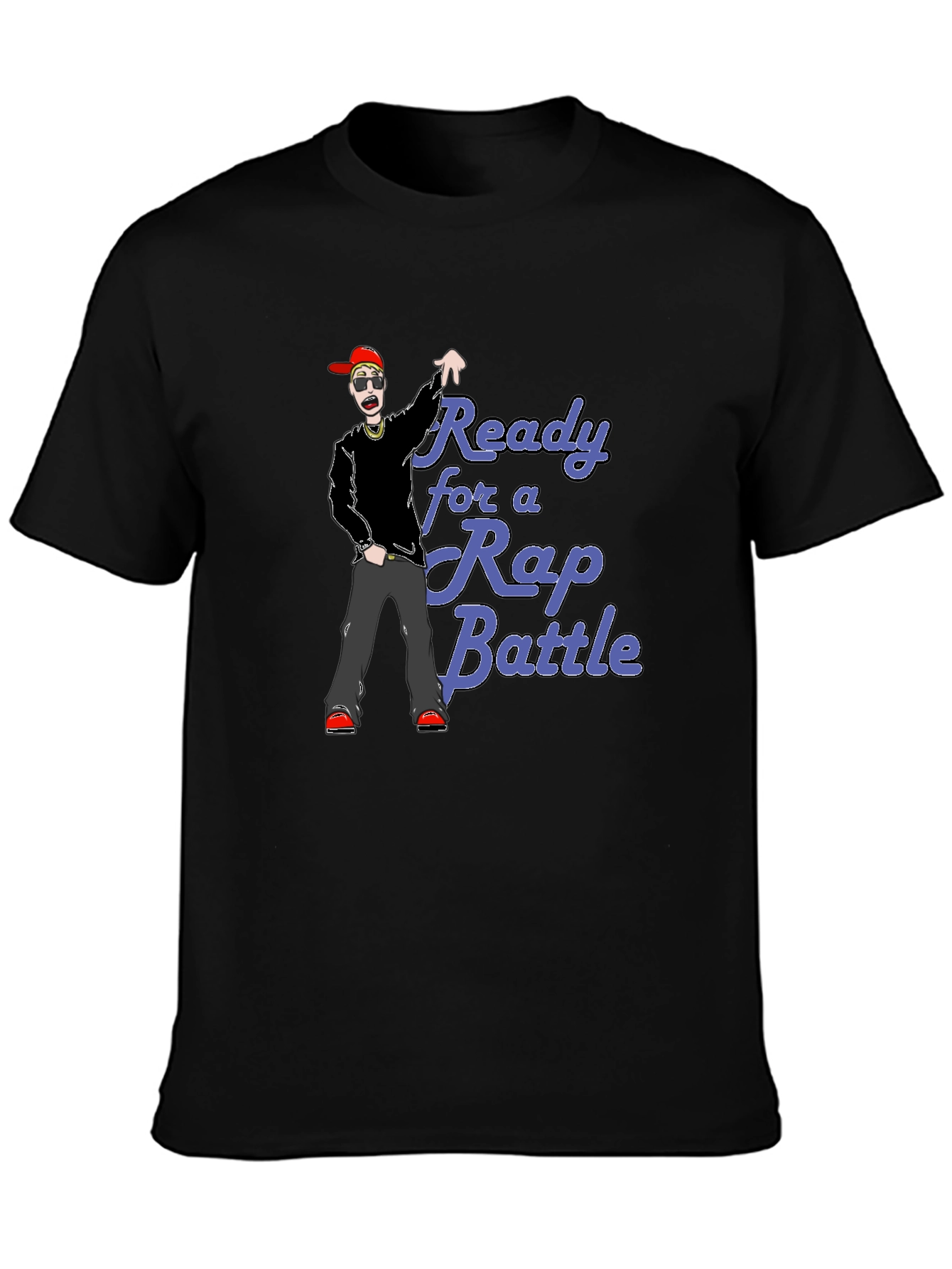 Ready for a Rap Battle Graphic T-Shirt
