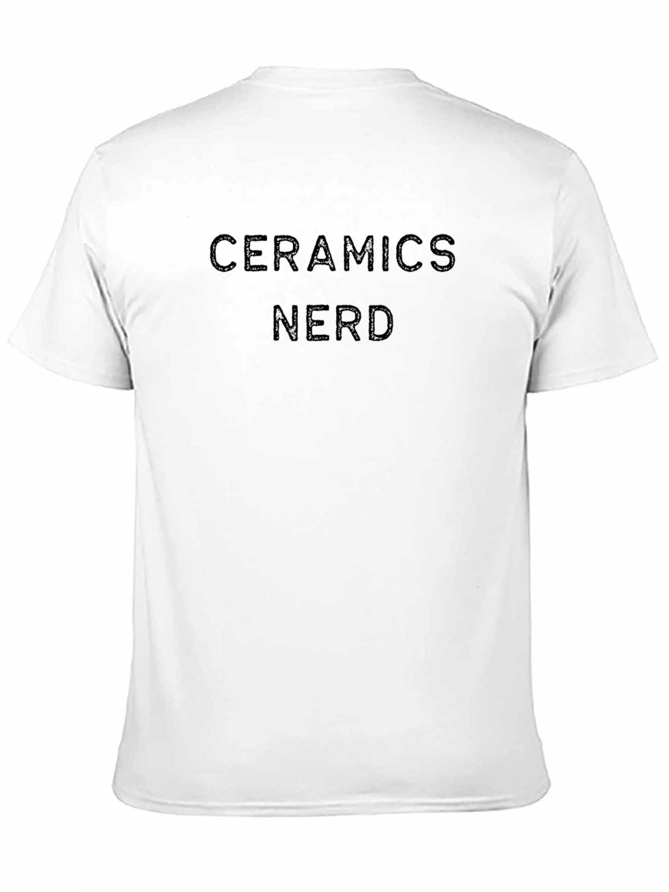 Ceramics Nerd T-Shirt - Black Stylish Geek Tee