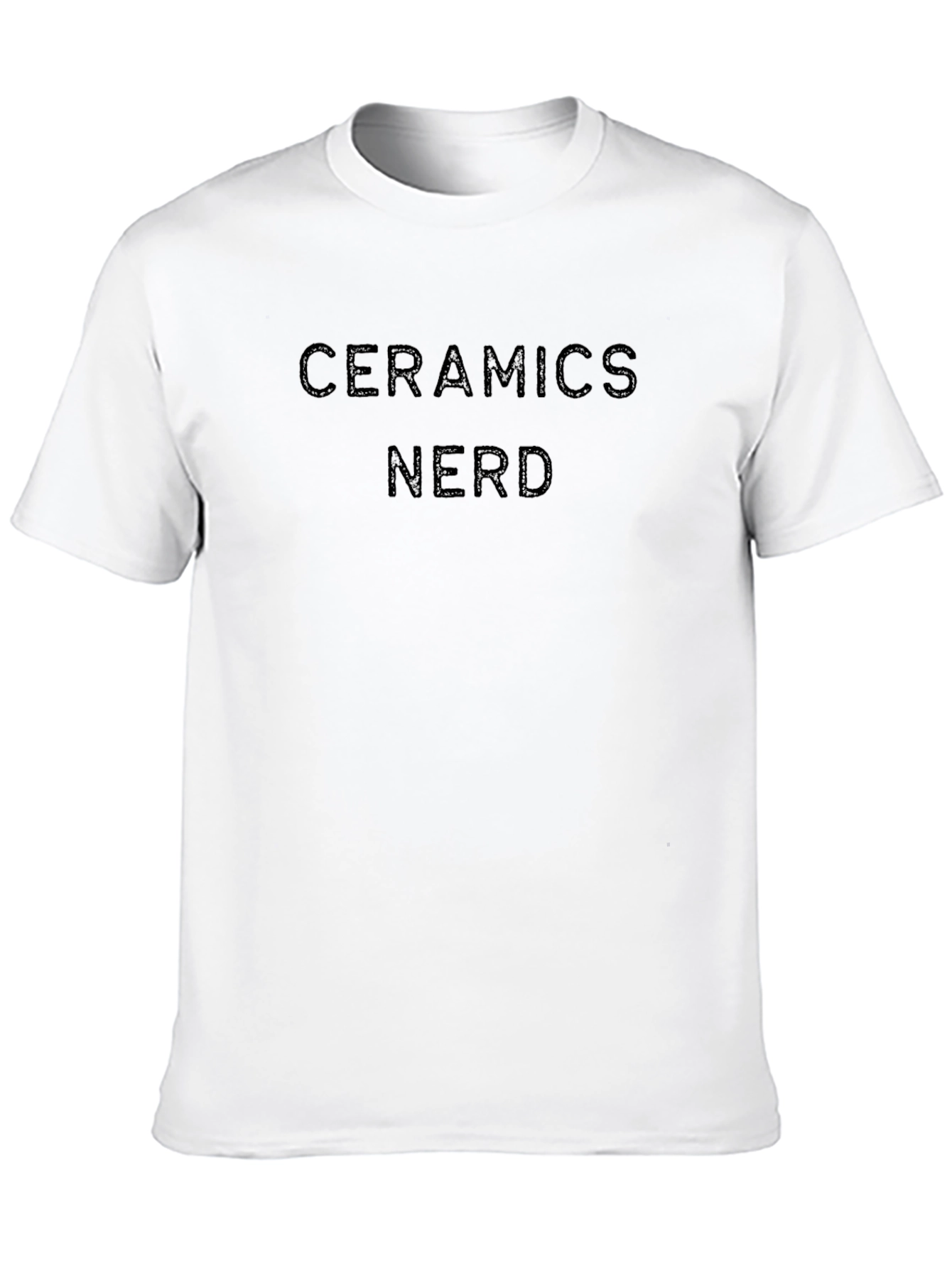 Ceramics Nerd T-Shirt - Black Stylish Geek Tee