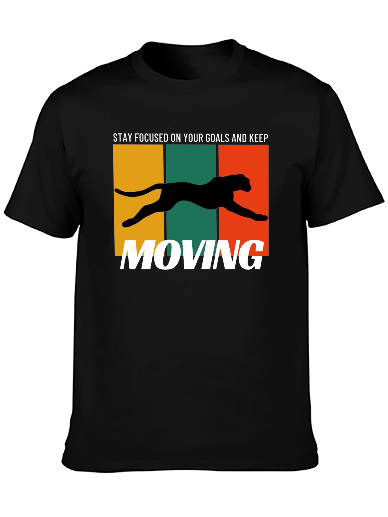 Motivational Panther Graphic Tee