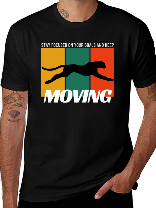 Motivational Panther Graphic Tee