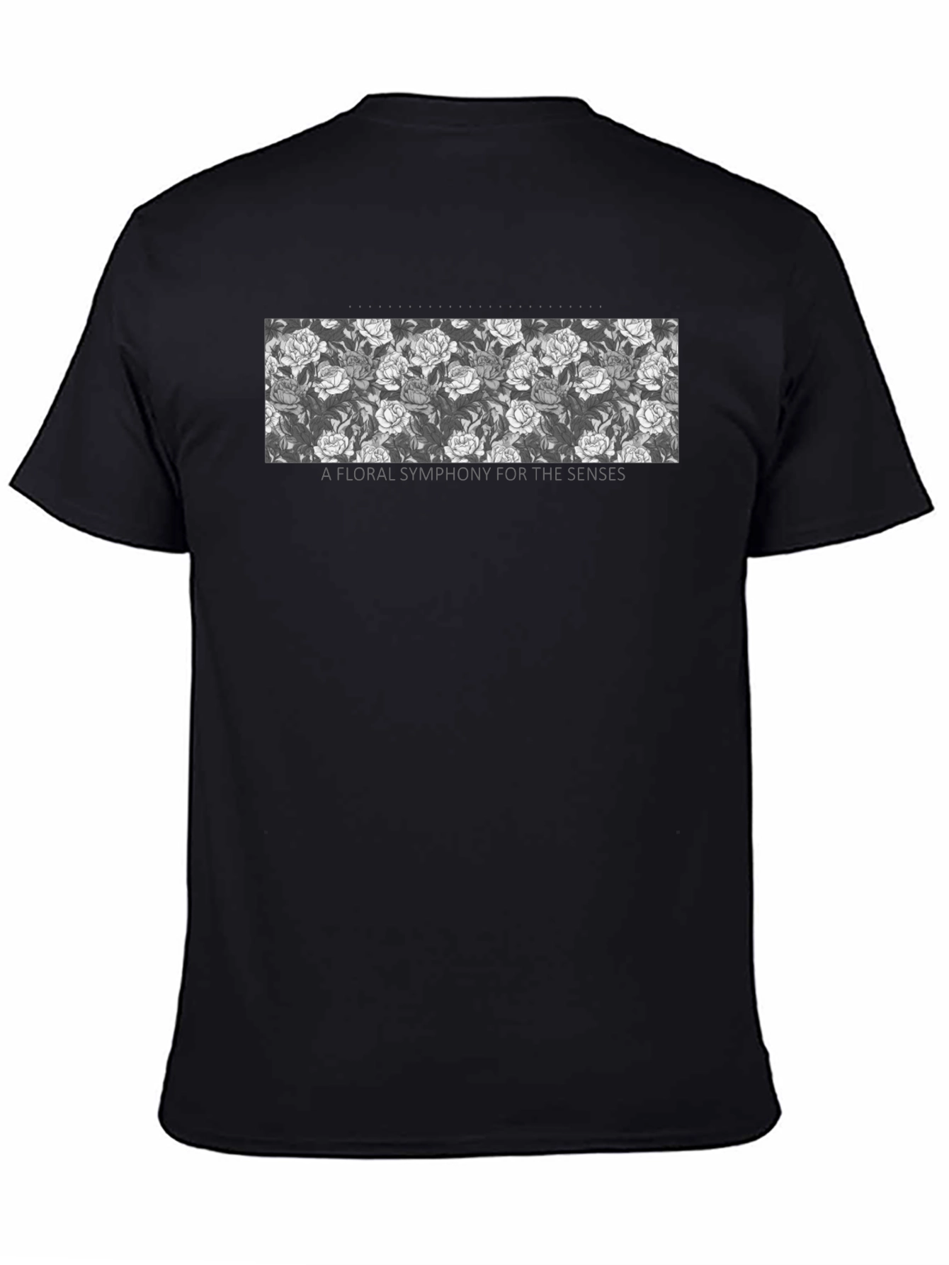 Floral Symphony Tee - Stylish Graphic Print