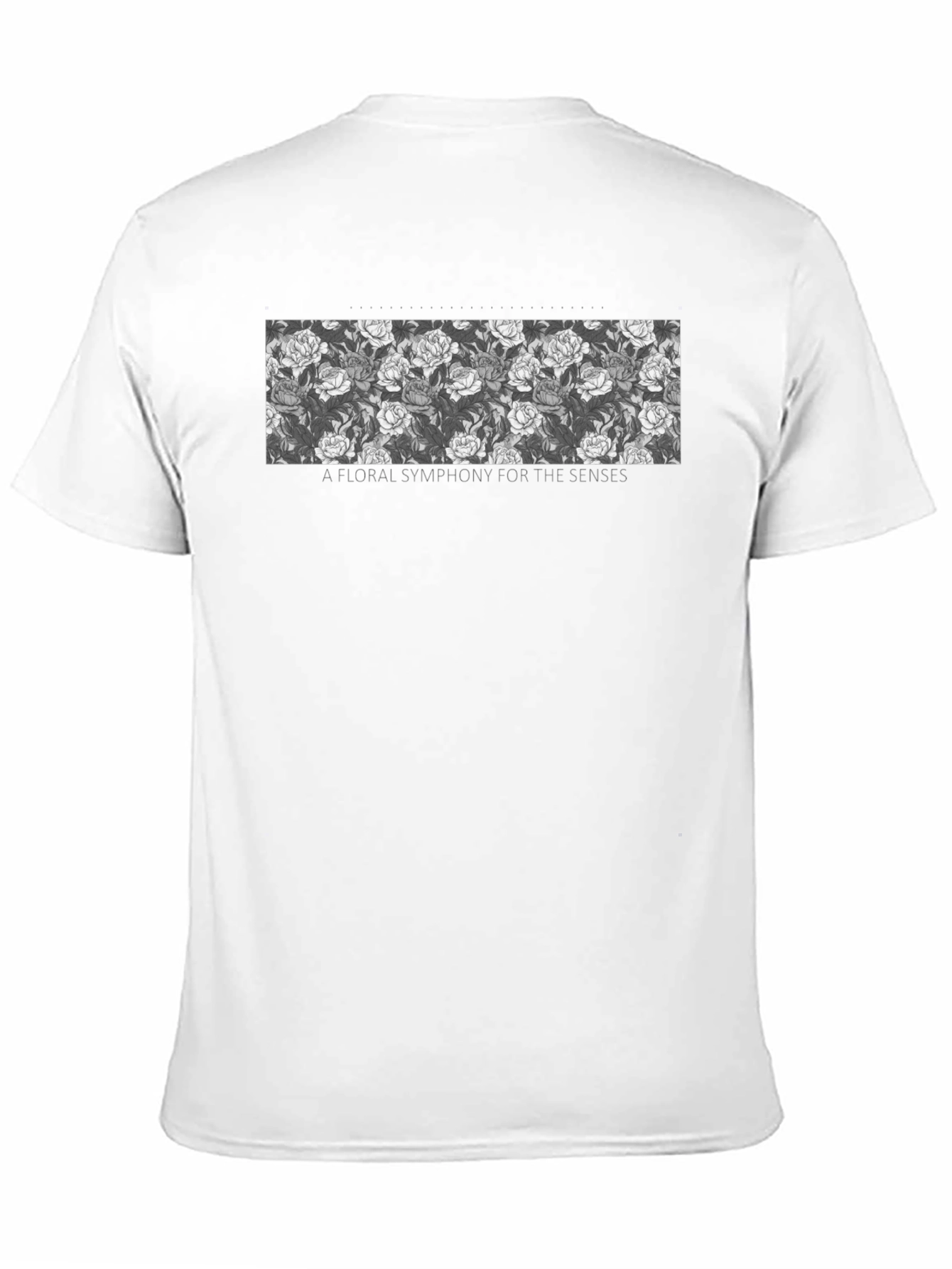 Floral Symphony Tee - Stylish Graphic Print