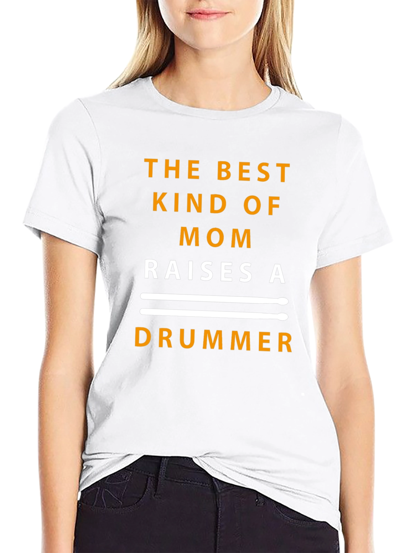 Drummer Mom Graphic T-Shirt
