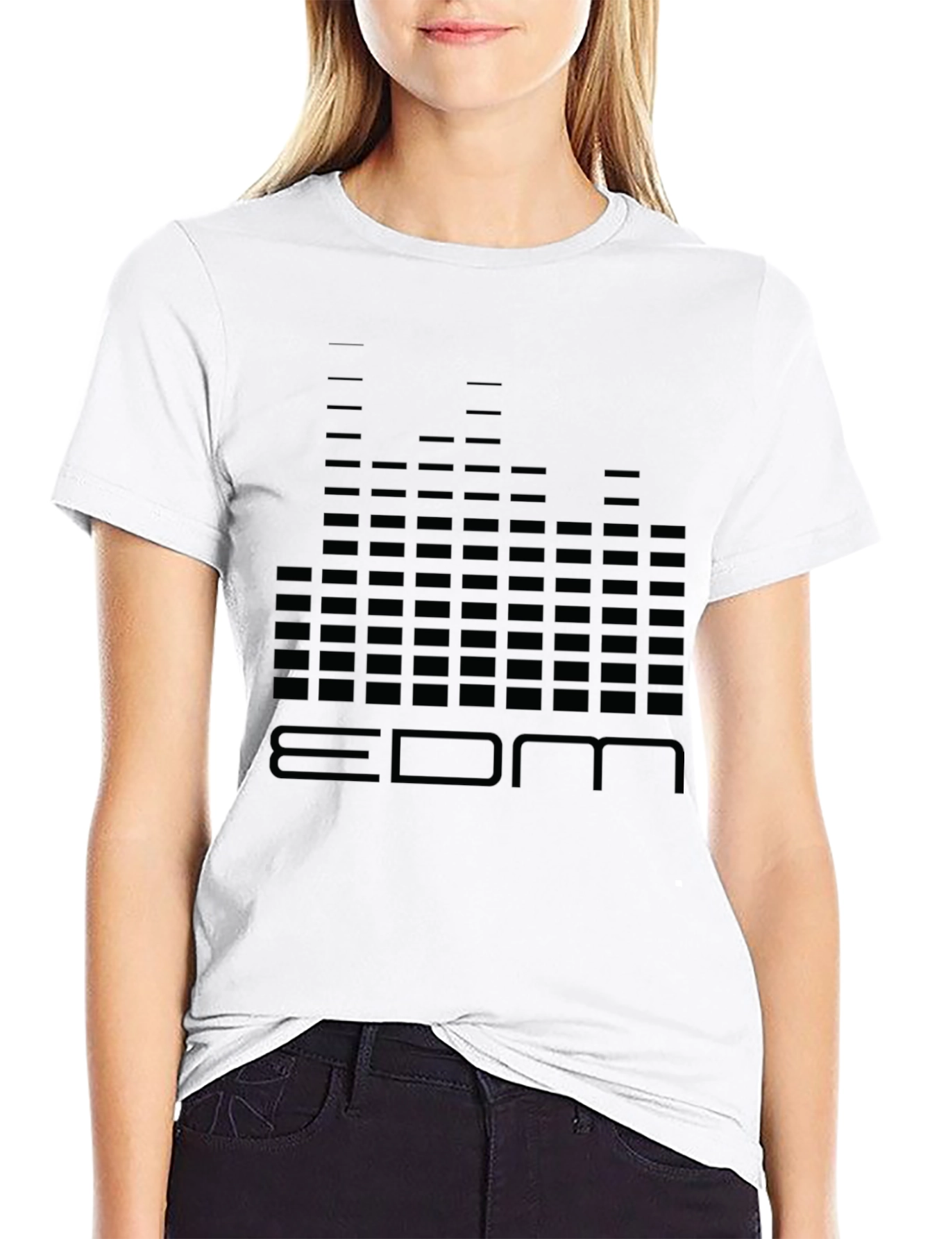 EDM Graphic Tee - Black DJ Music Shirt
