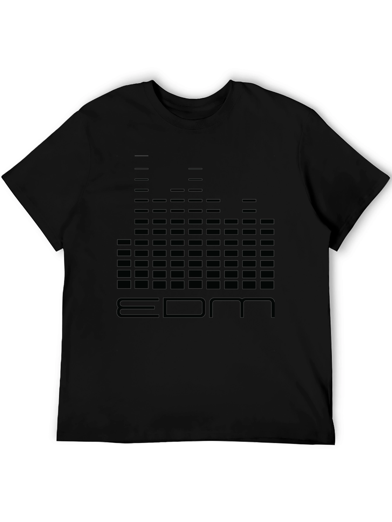 EDM Graphic Tee - Black DJ Music Shirt