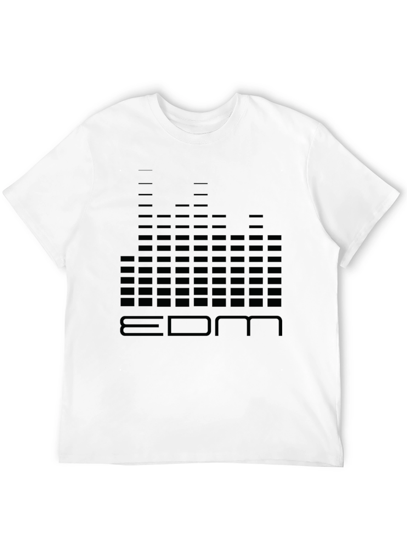 EDM Graphic Tee - Black DJ Music Shirt