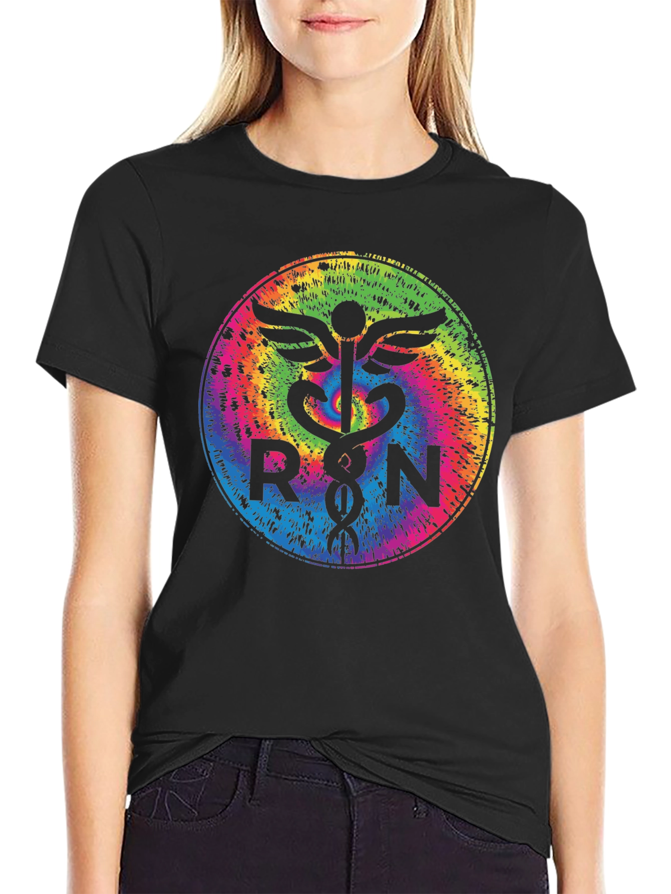 RN Tie-Dye Graphic T-Shirt