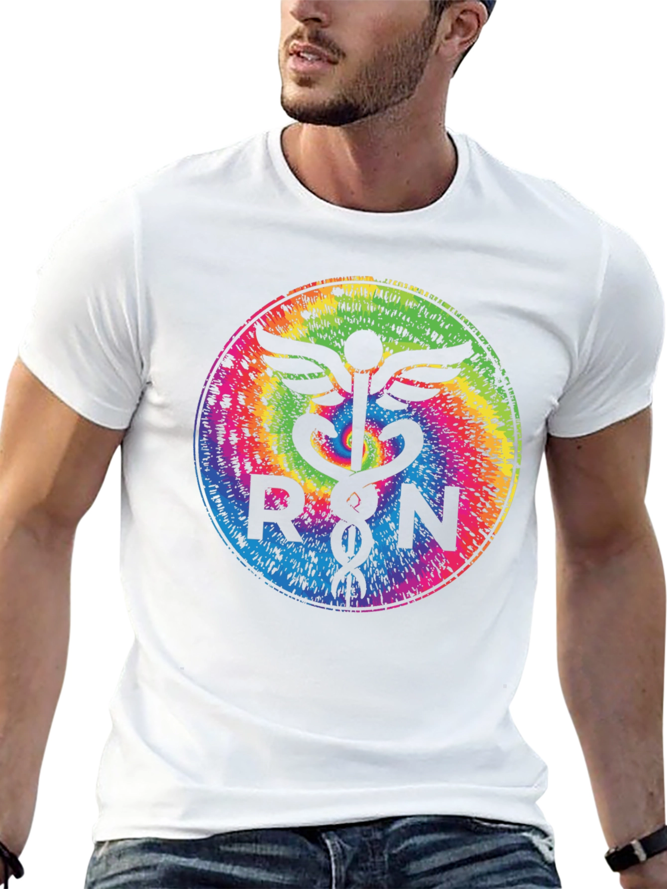 RN Tie-Dye Graphic T-Shirt