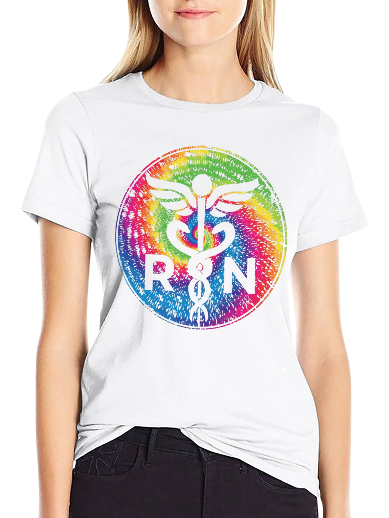 RN Tie-Dye Graphic T-Shirt