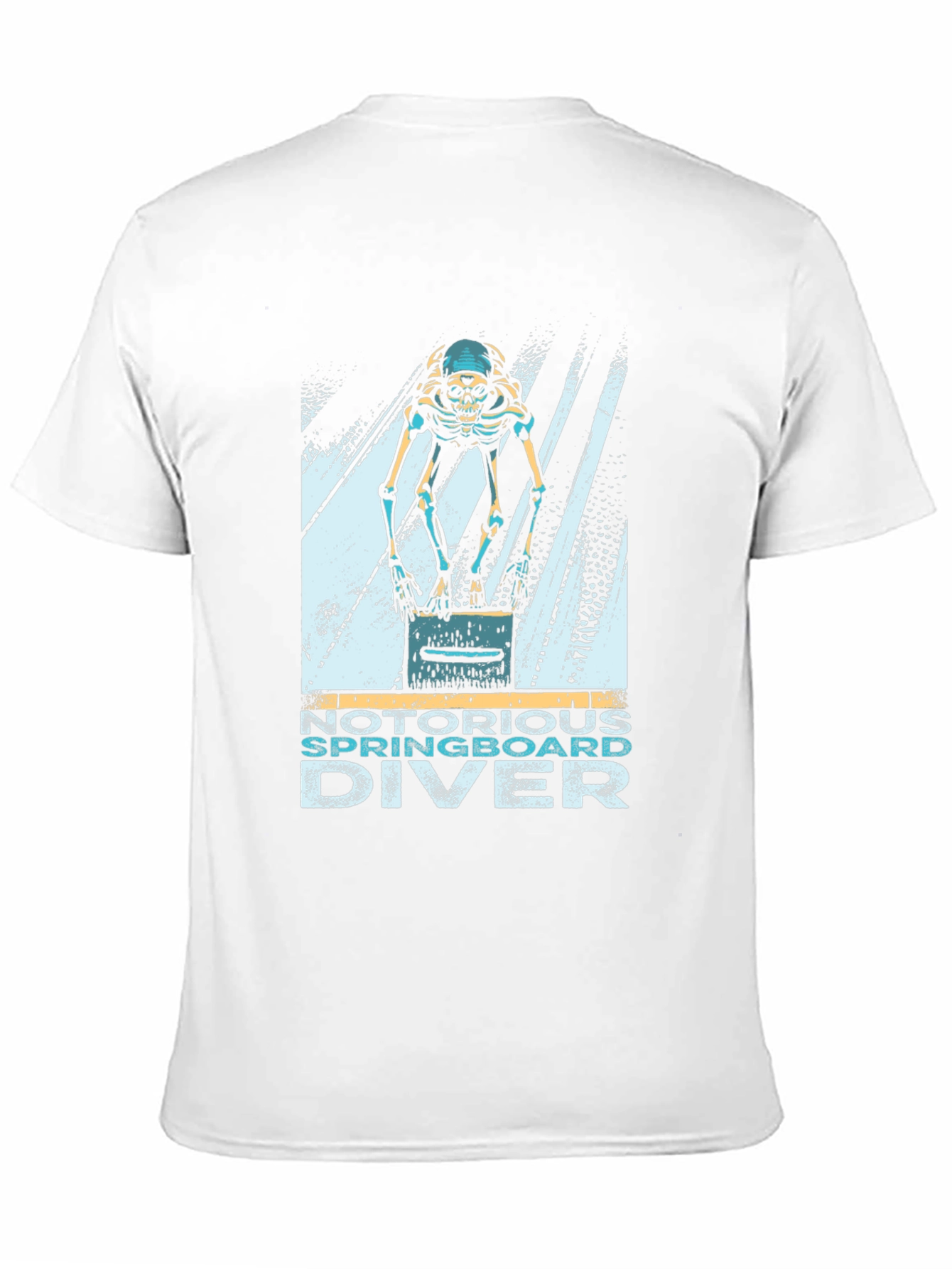 Notorious Springboard Diver Skeleton T-Shirt