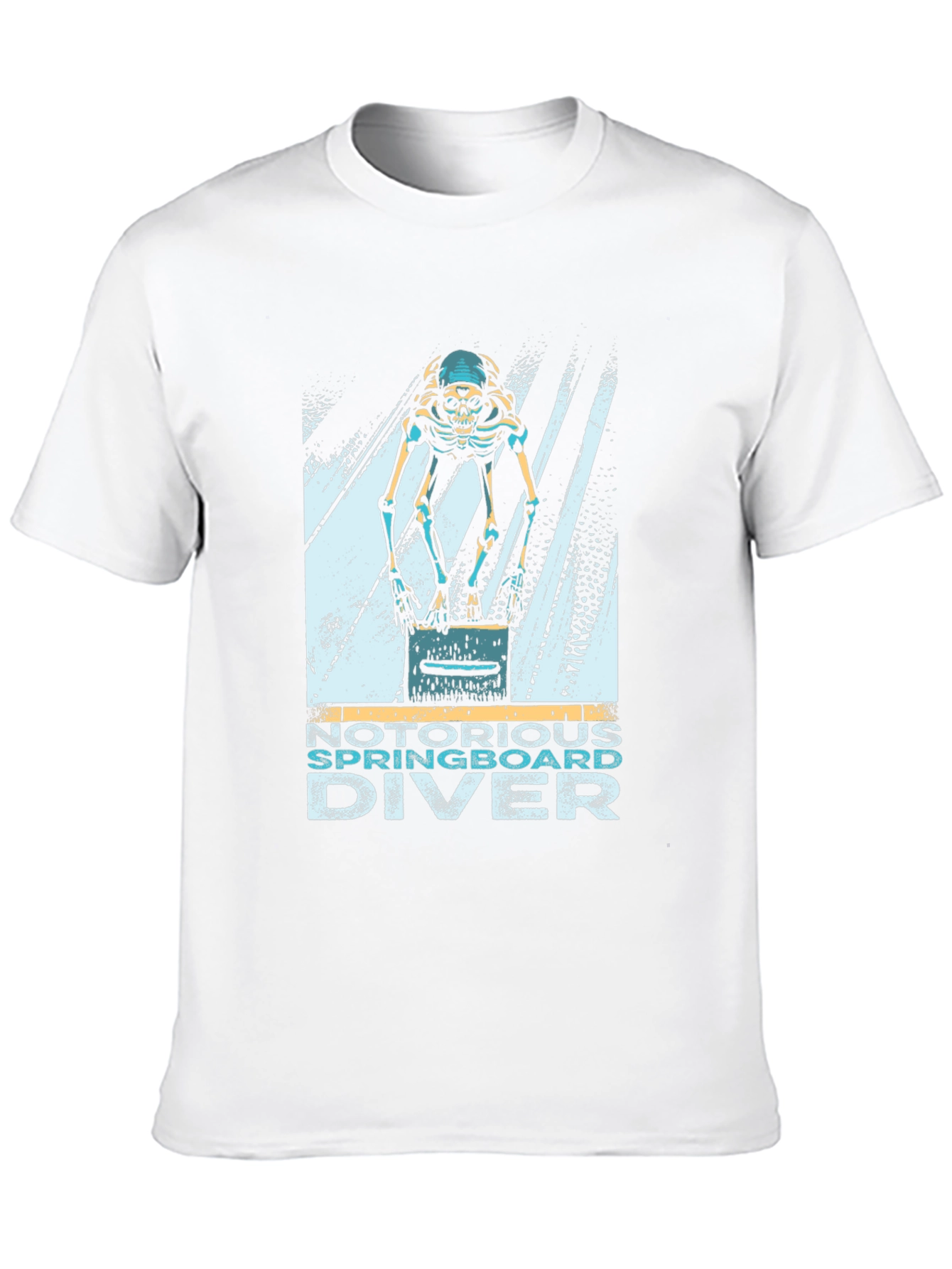Notorious Springboard Diver Skeleton T-Shirt