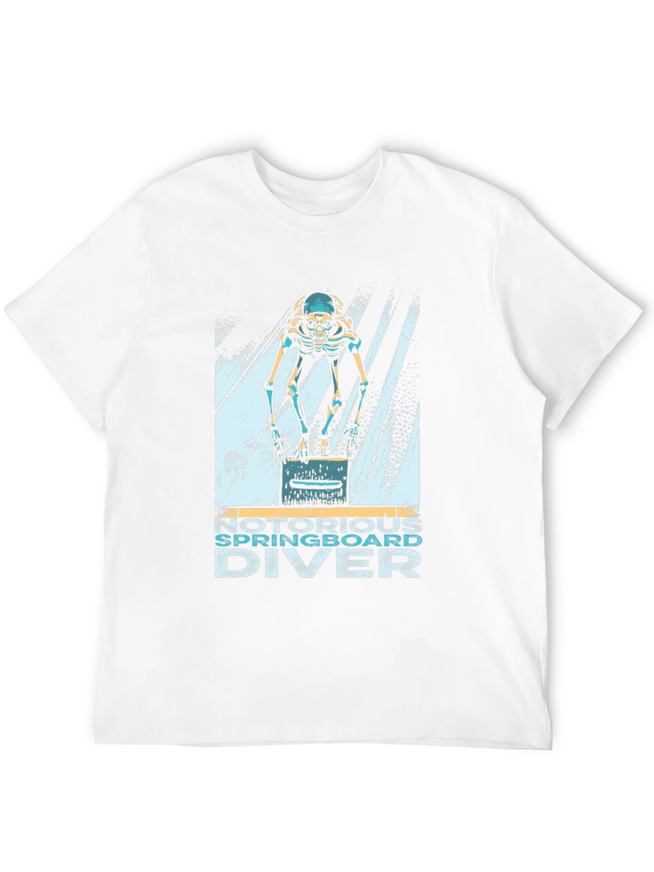 Notorious Springboard Diver Skeleton T-Shirt
