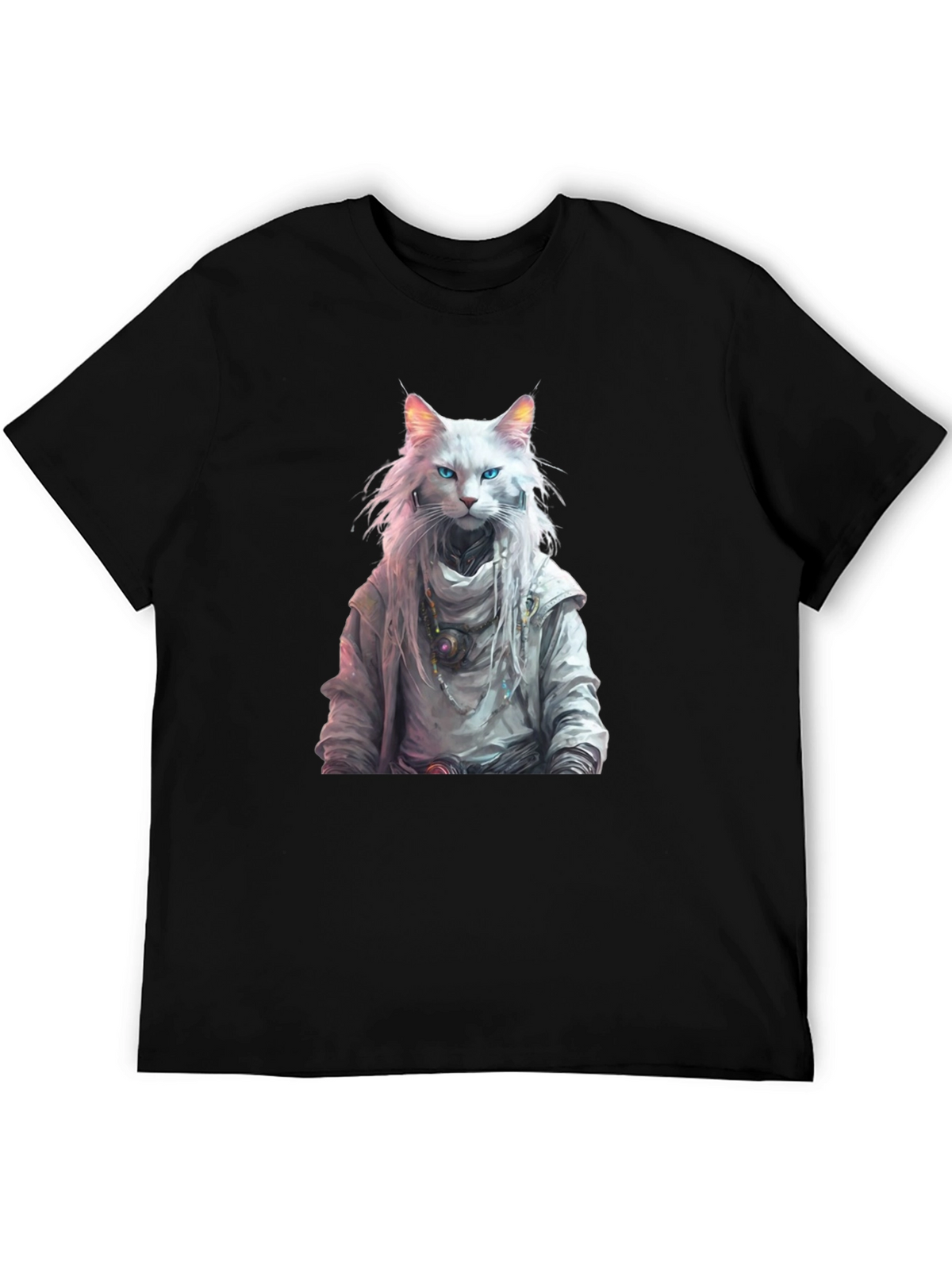 Wizard Cat Graphic Tee