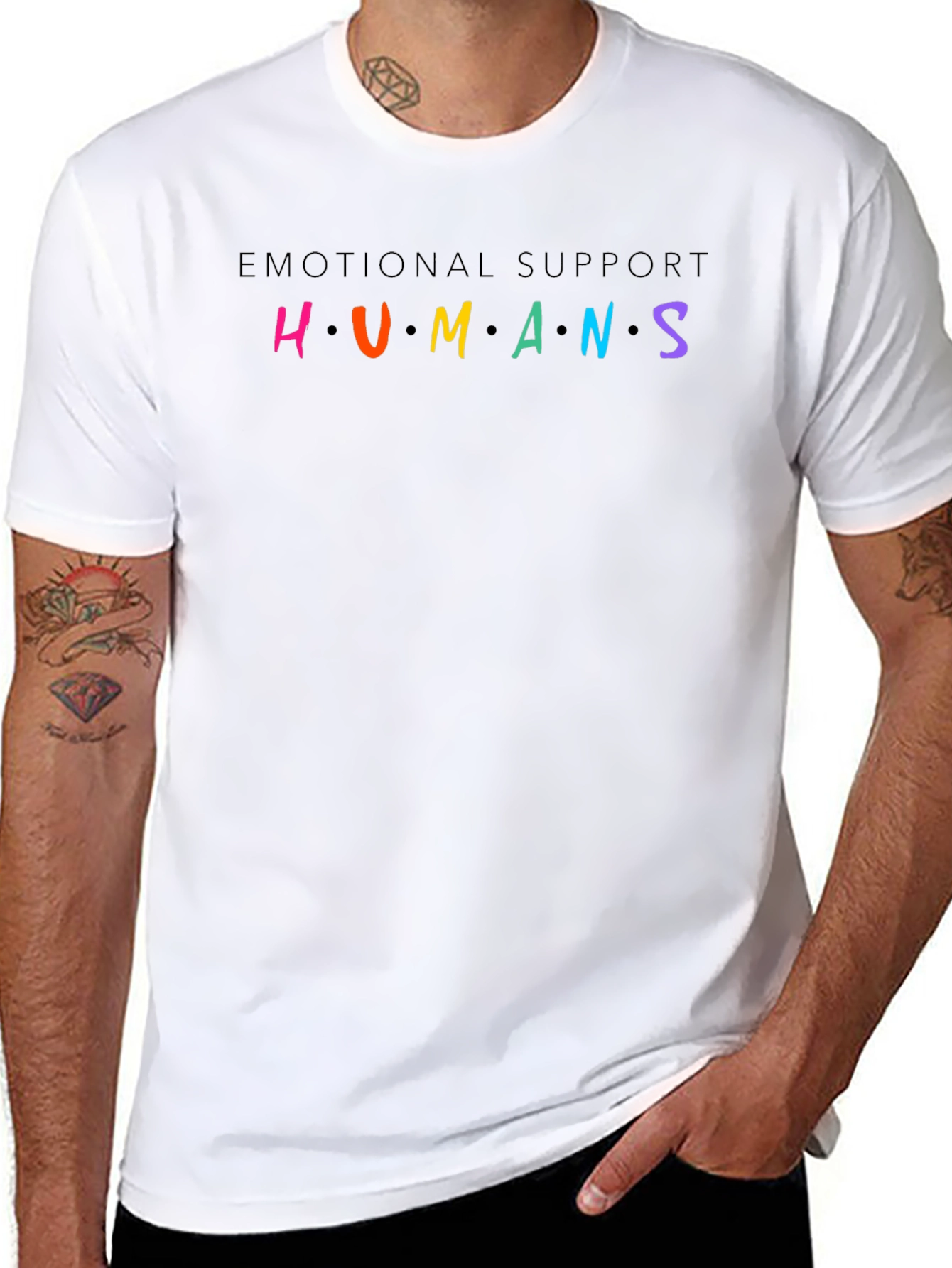 Emotional Support Humans Graphic T-Shirt