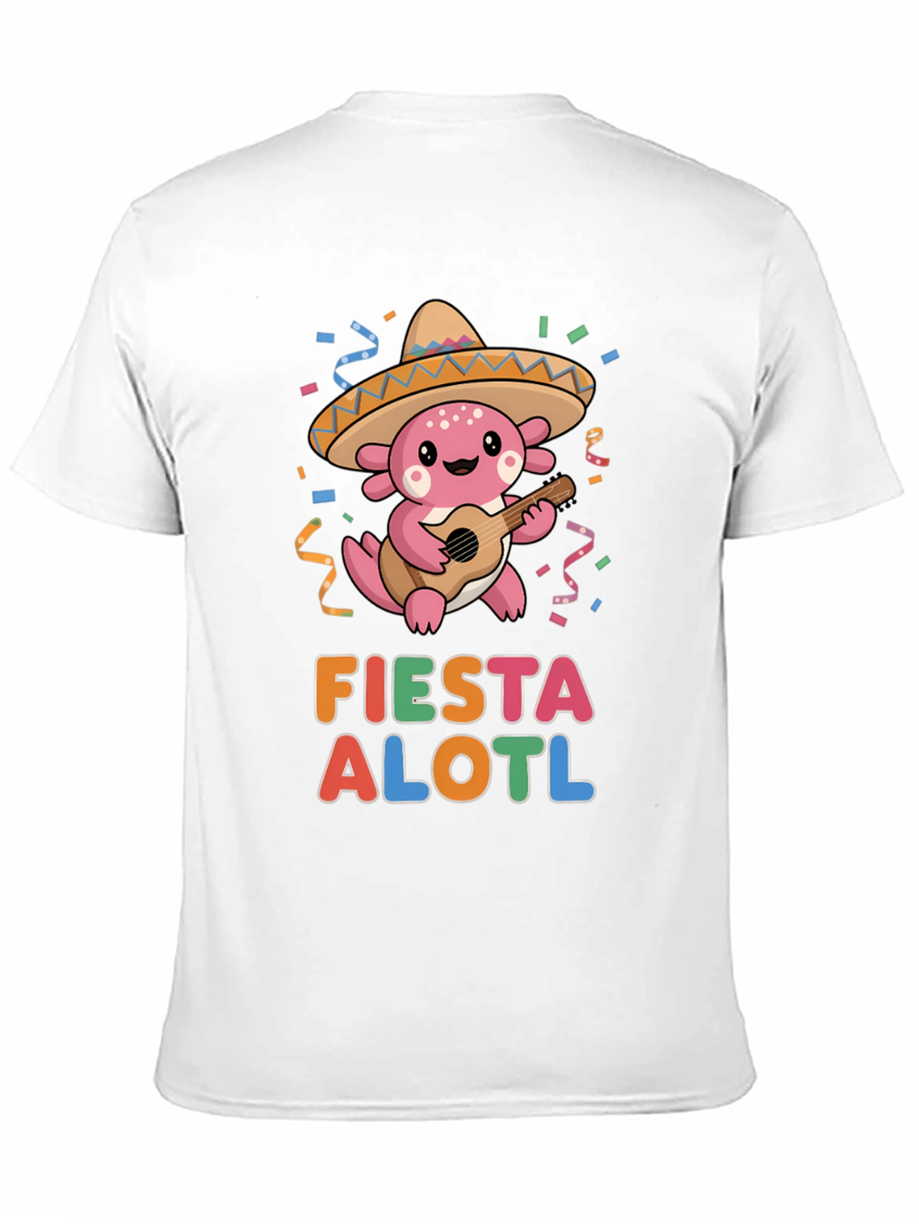 Fiesta Alotl T-Shirt - Funny Axolotl Cinco De Mayo