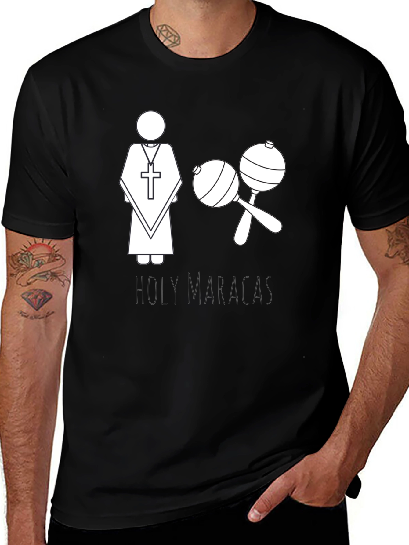 Holy Maracas Graphic T-Shirt