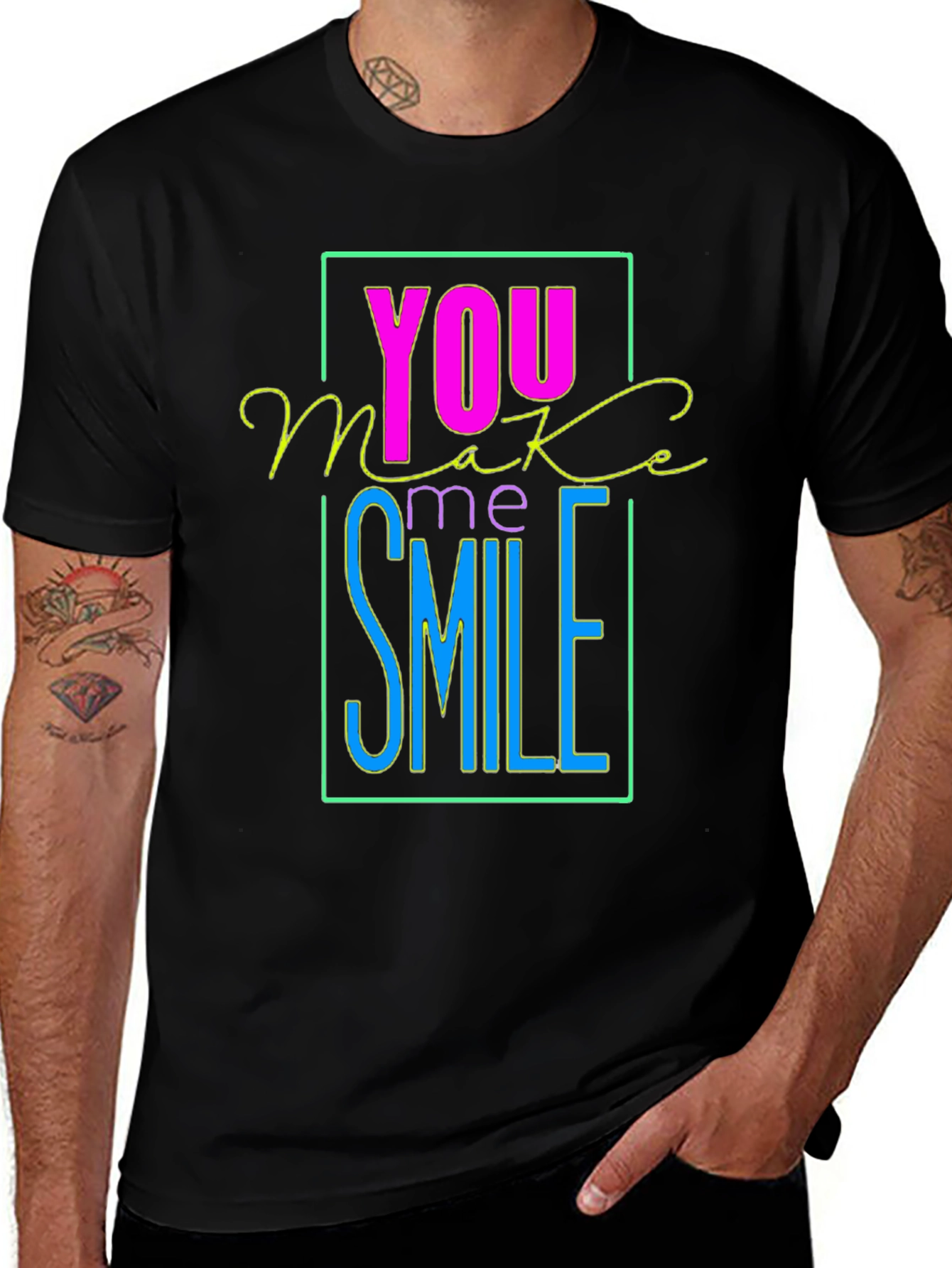 You Make Me Smile Graphic T-Shirt