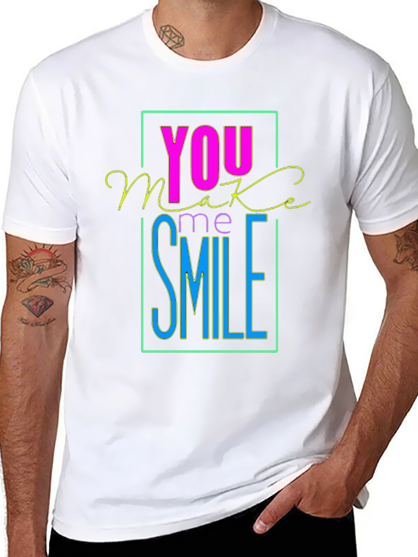 You Make Me Smile Graphic T-Shirt